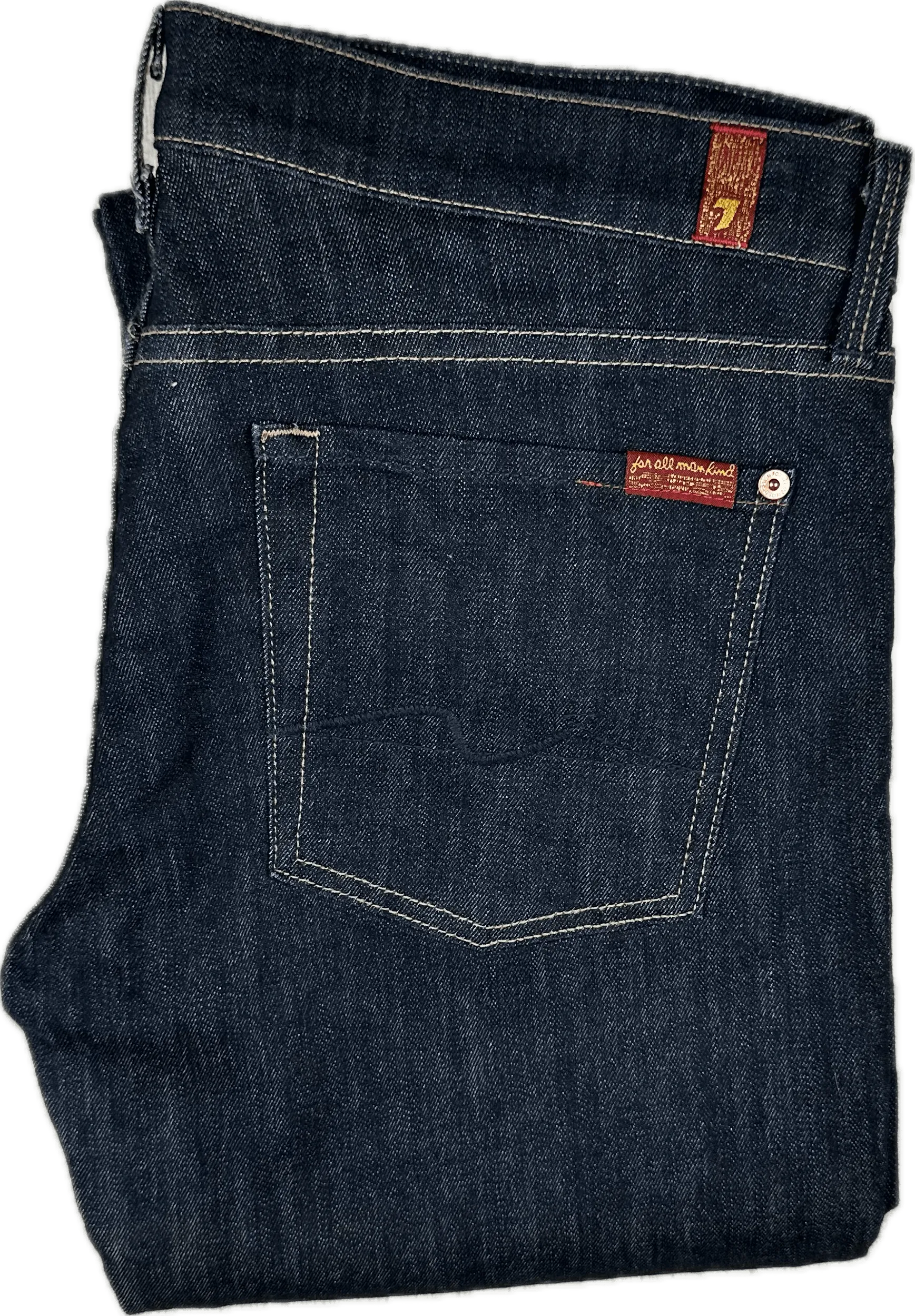 7 for all Mankind 'Straight Leg' Ladies Jeans Size- 31