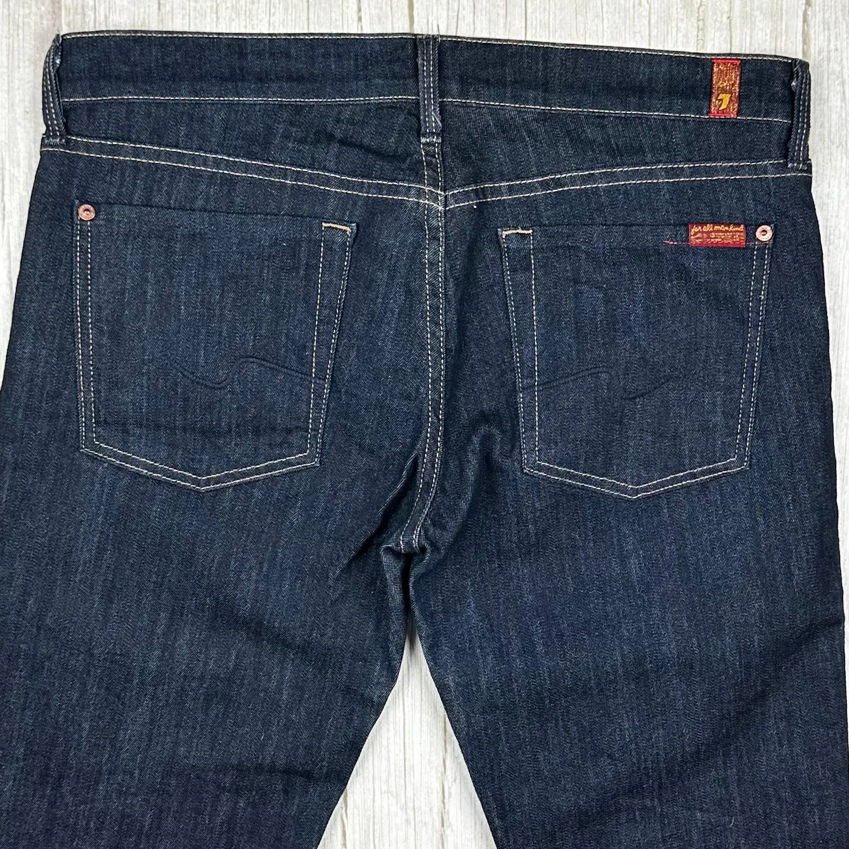 7 for all Mankind 'Straight Leg' Ladies Jeans Size- 31
