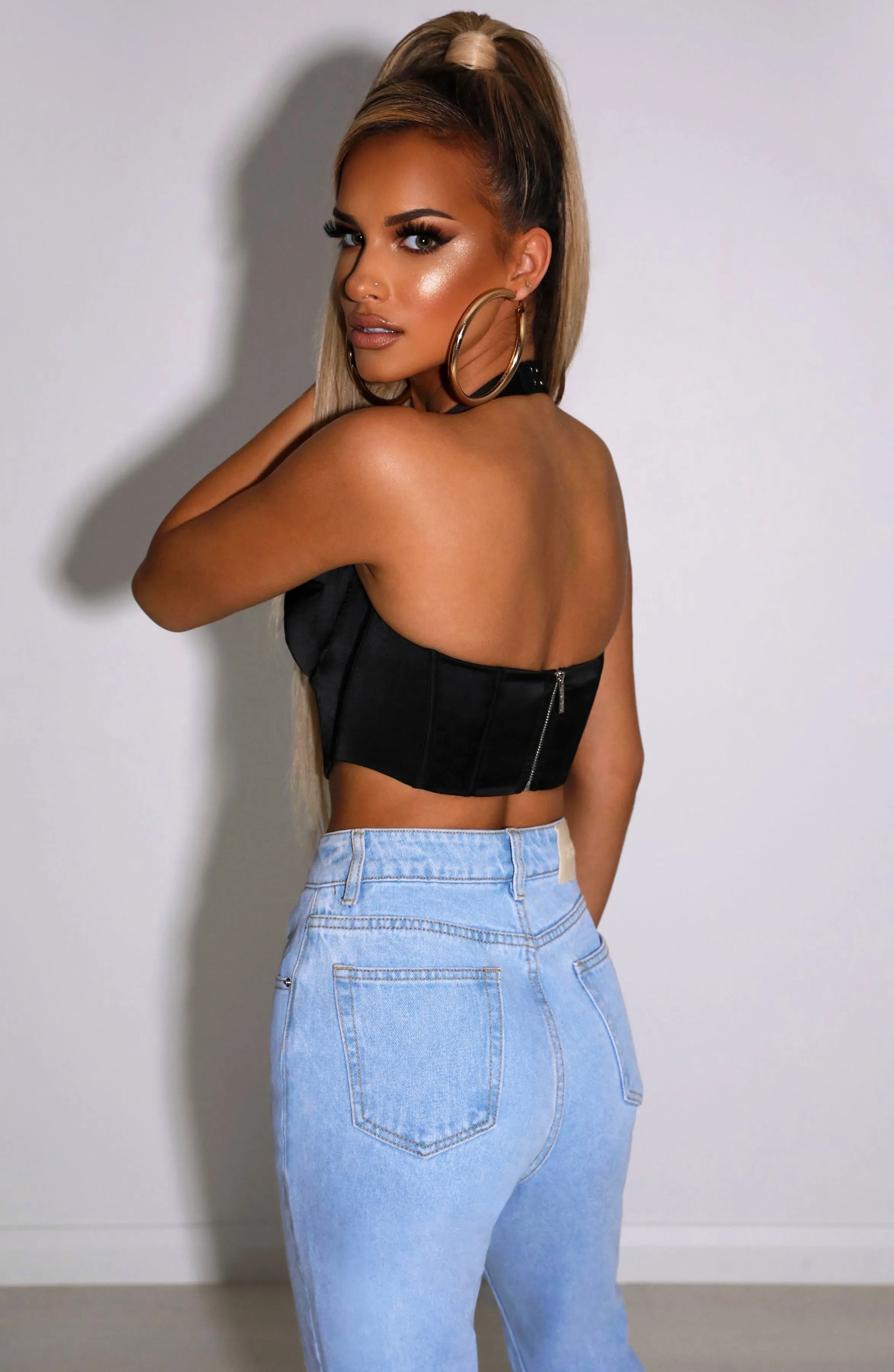 Aaliyah Corset Graceful - Black