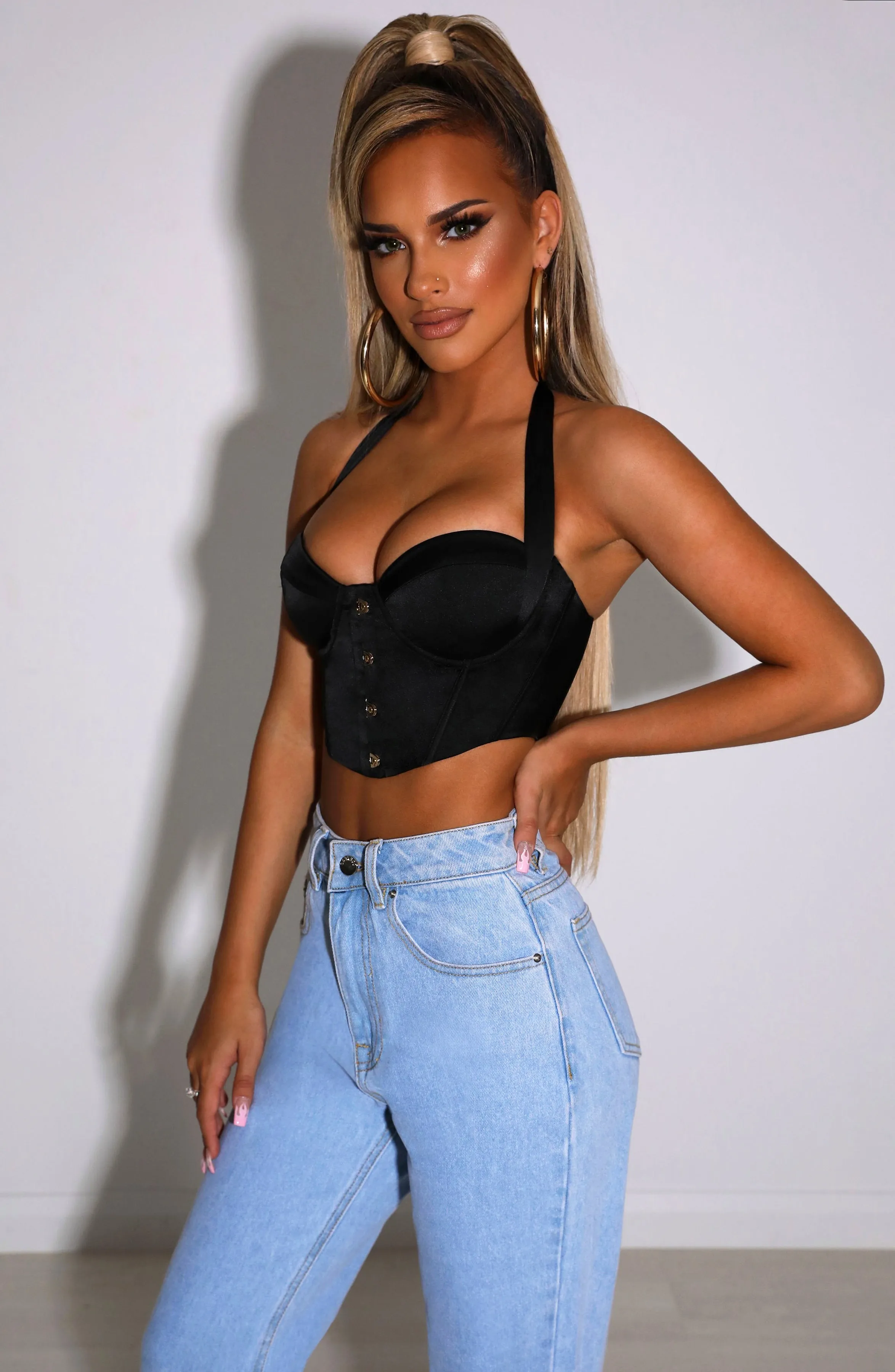 Aaliyah Corset Graceful - Black