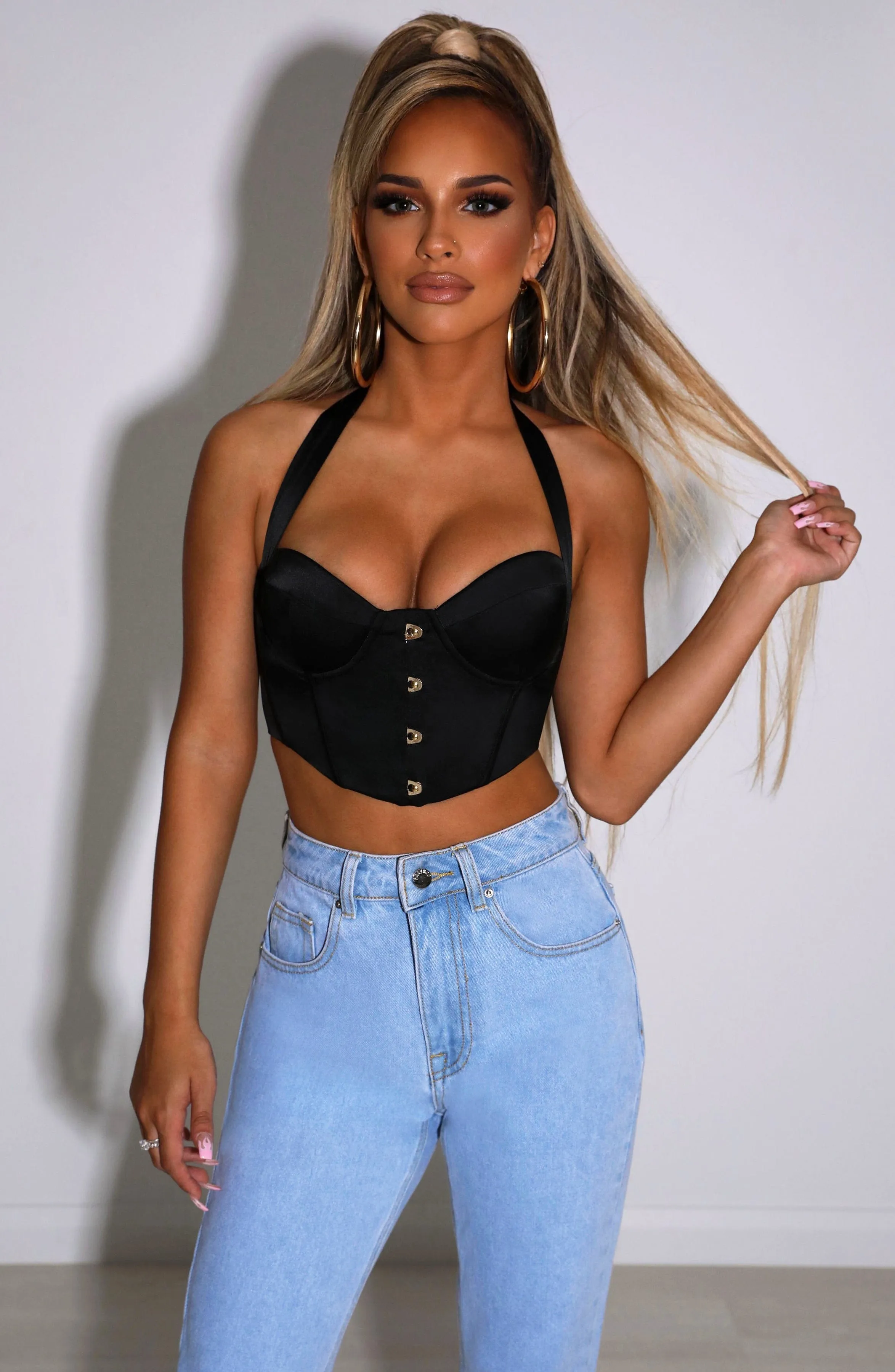 Aaliyah Corset Graceful - Black