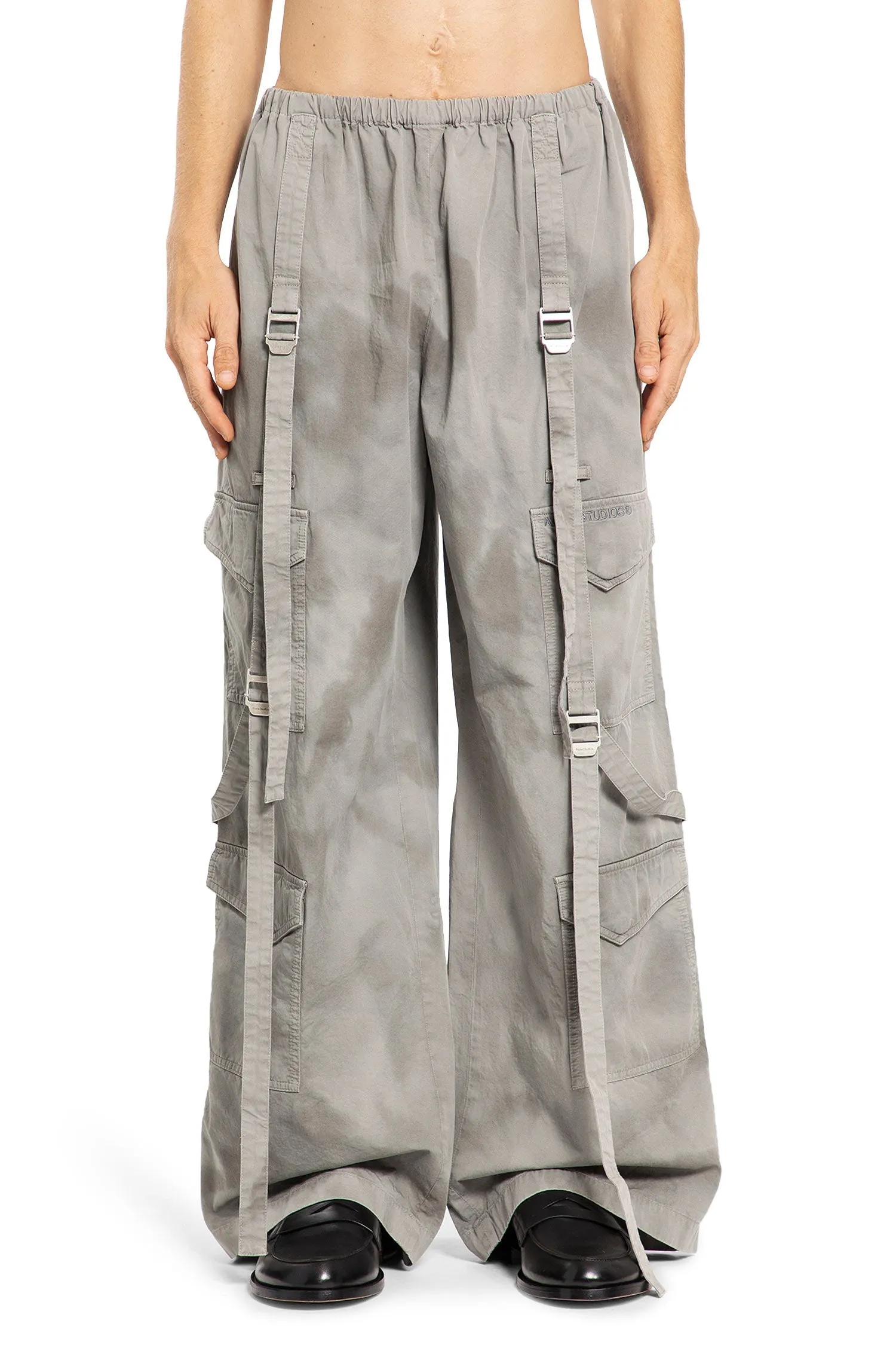 ACNE STUDIOS MAN GREY TROUSERS