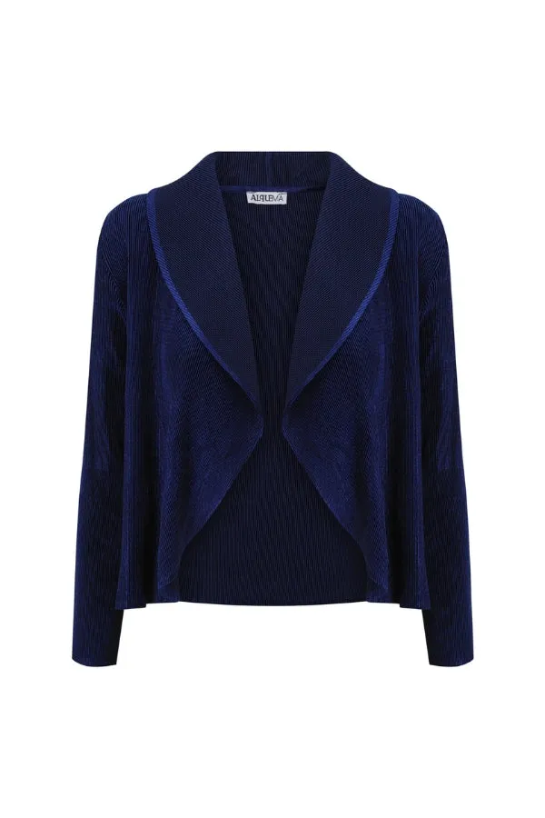 ALQUEMA Velvet Classic Bolero - Ink