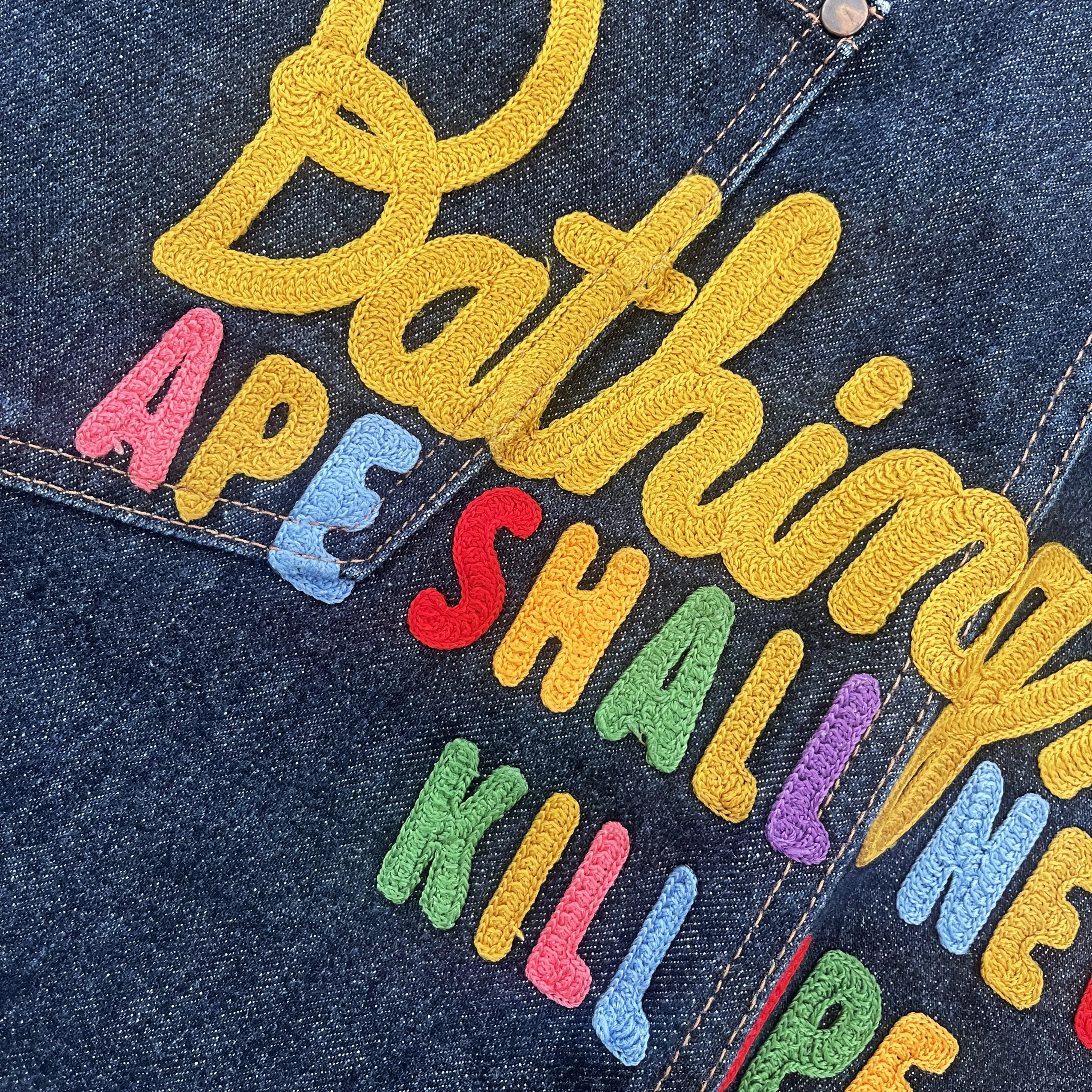 Bape Denim Shorts - W36"