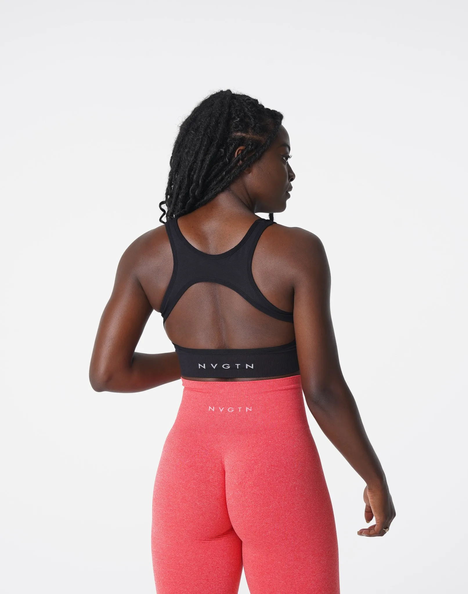 Black Eclipse Seamless Bra