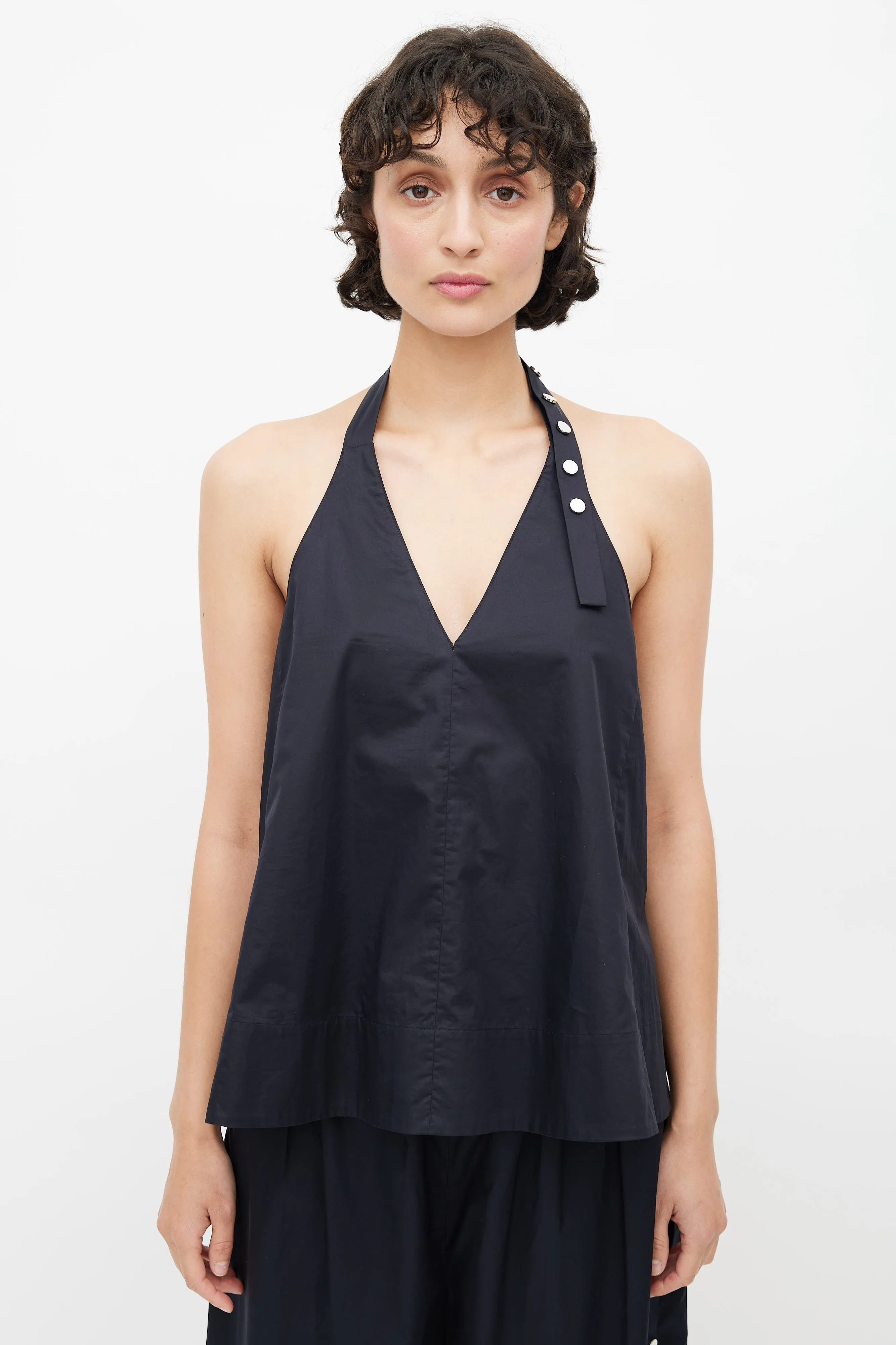 Black Ruffled Co-Ord Set
