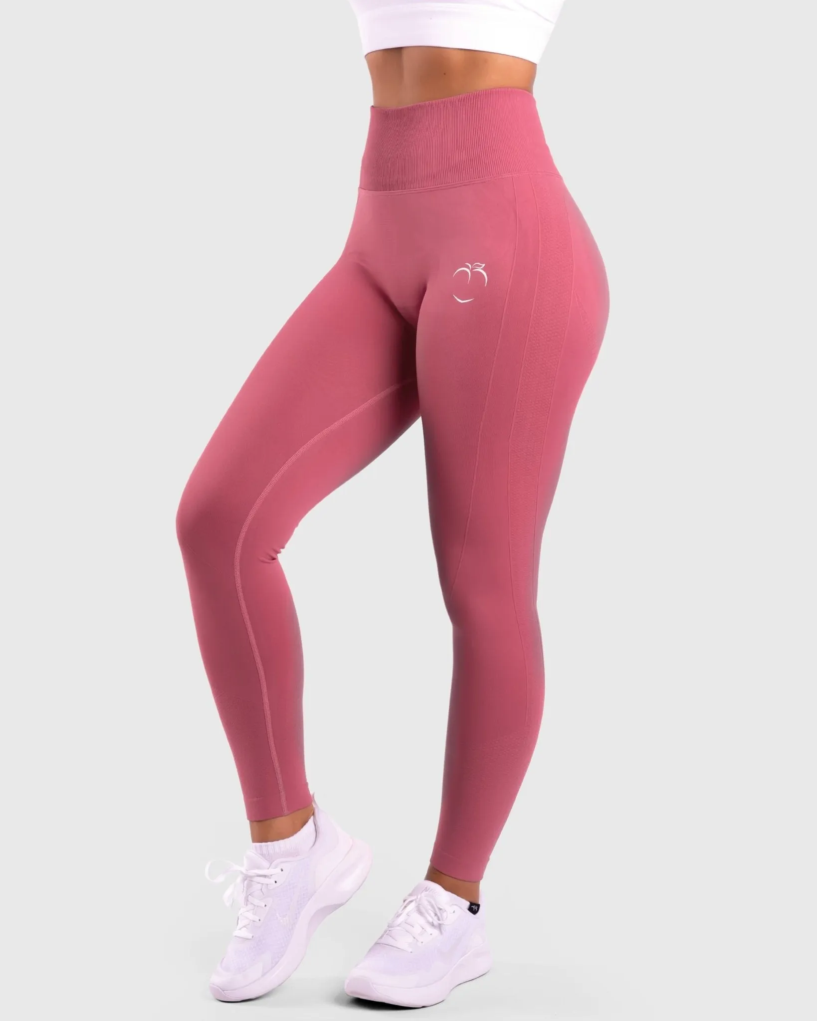 Bubblegum Pink Lux Seamless Tights