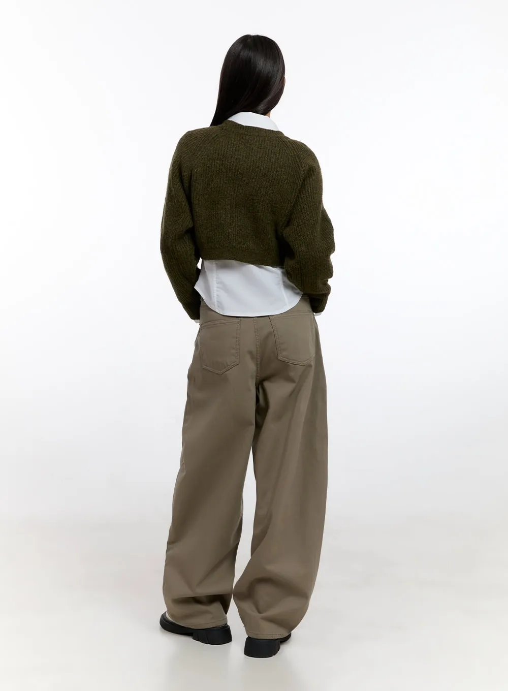 Cropped Roundneck Sweater CN421