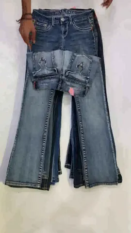 Custom handpick Flared Jeans