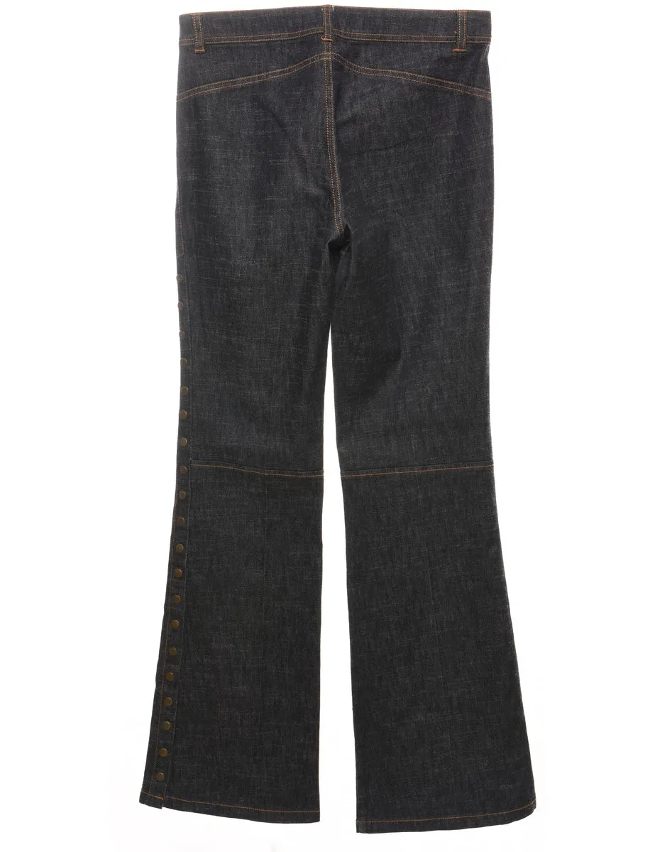 Dark Wash Y2K Bootcut Jeans - W31 L34