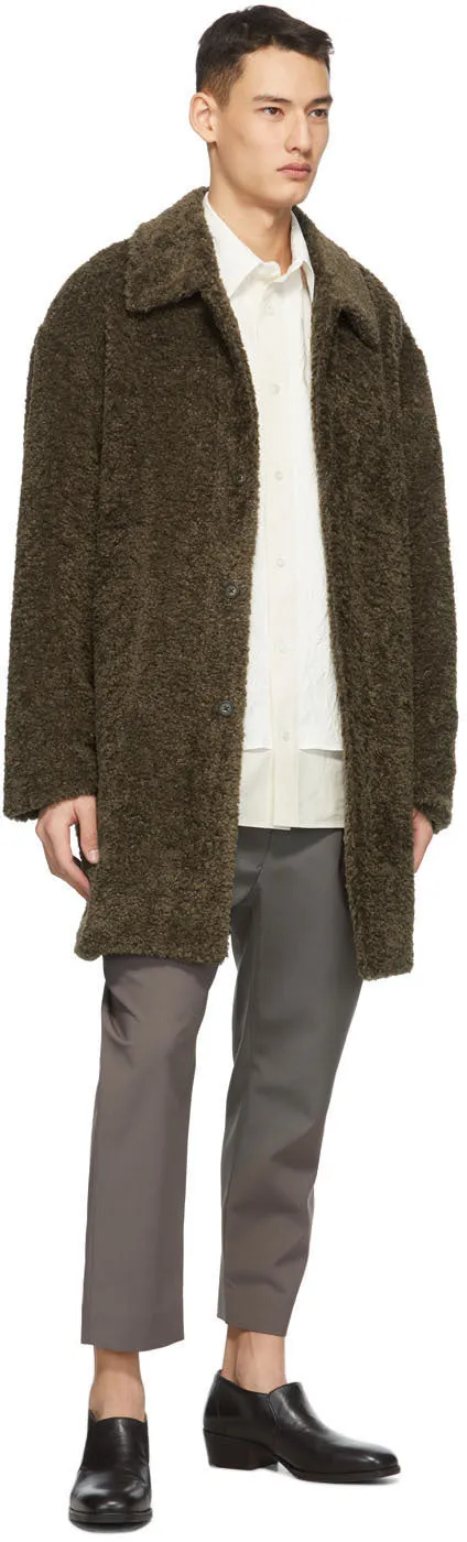 Deveaux New York SSENSE Exclusive Taupe Wyatt Trousers