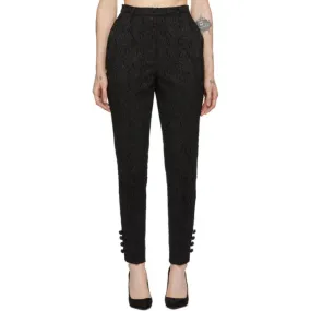 Erdem Black Bernadina Trousers