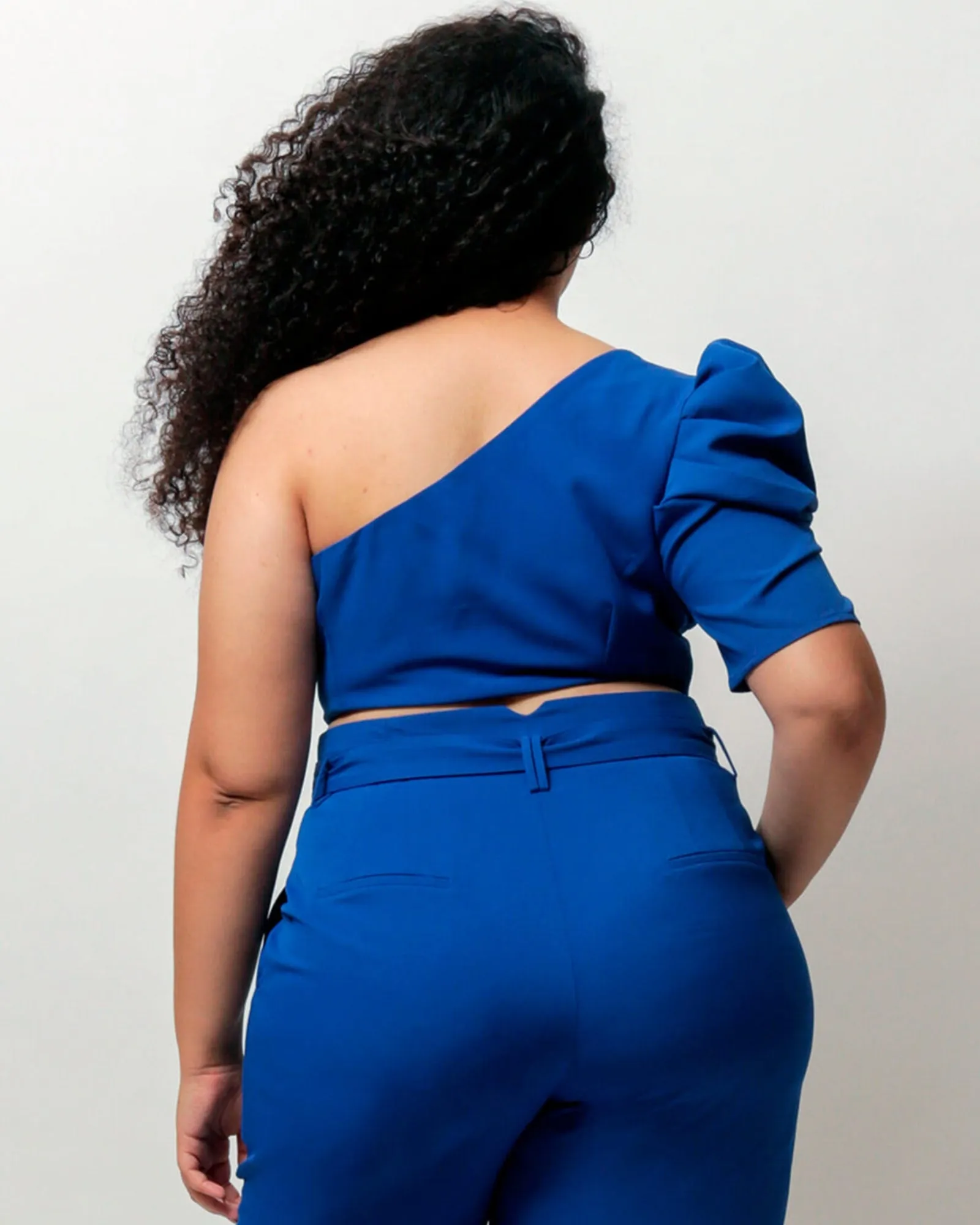 Hazel Crop Top | Princess Blue