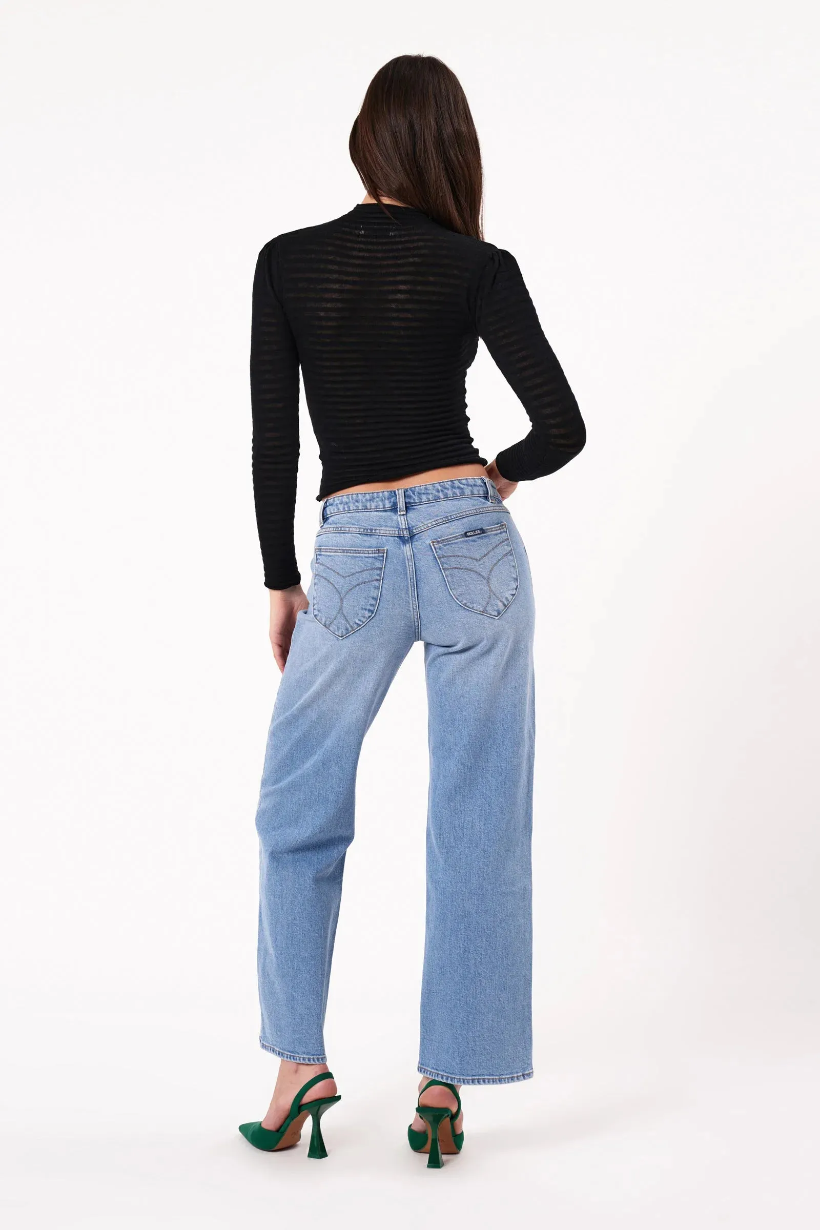 HEIDI LOW RANCH | MID VINTAGE BLUE
