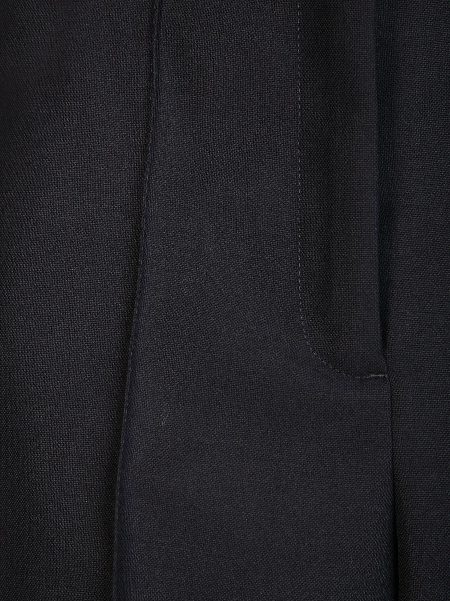 High-waisted trousers