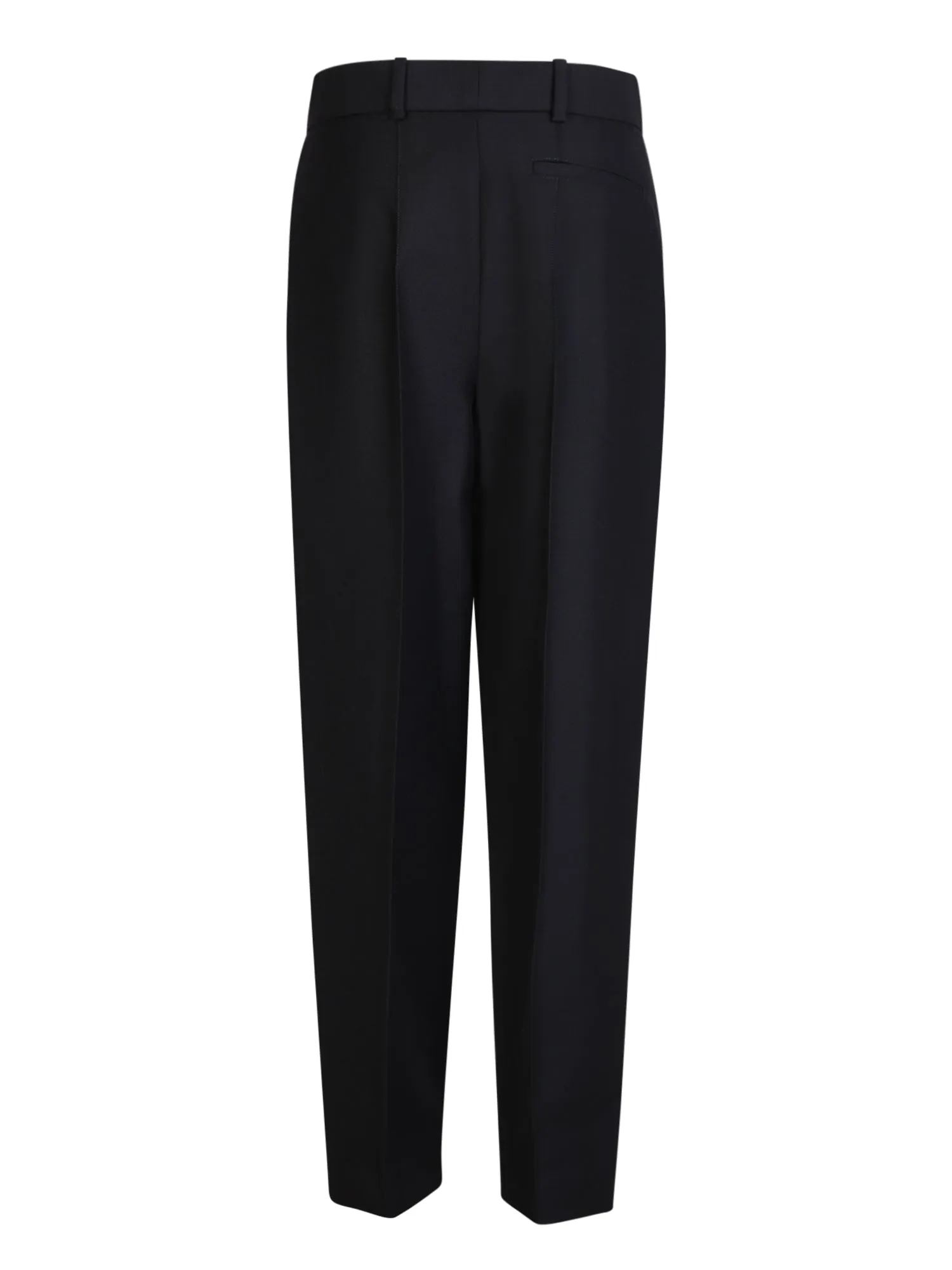 High-waisted trousers