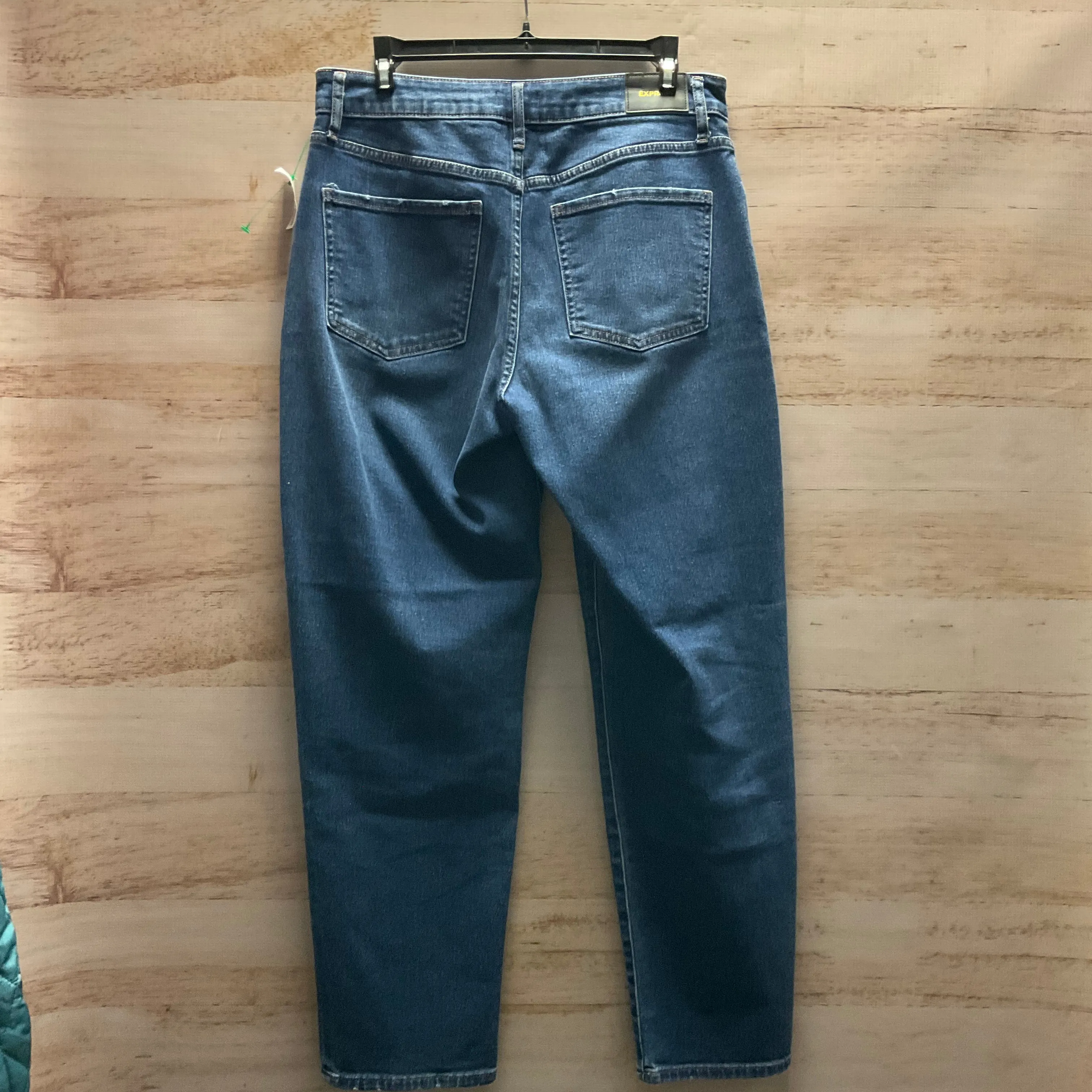 Jeans Boyfriend By Express In Blue Denim, Size: 6