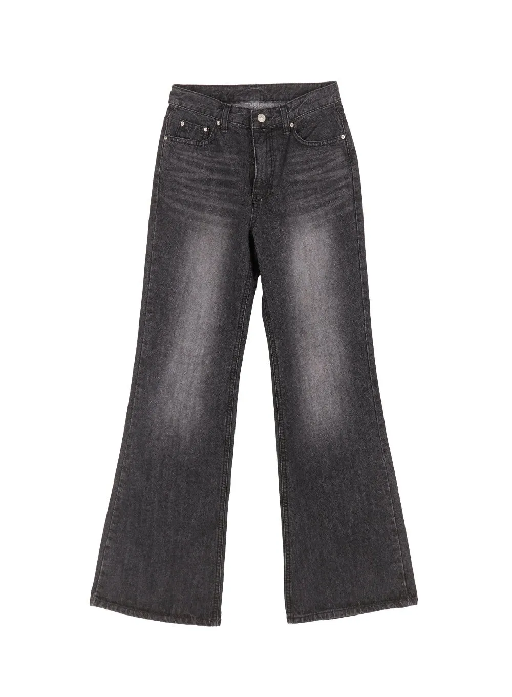 Joanna Washed Flared Jeans IA504