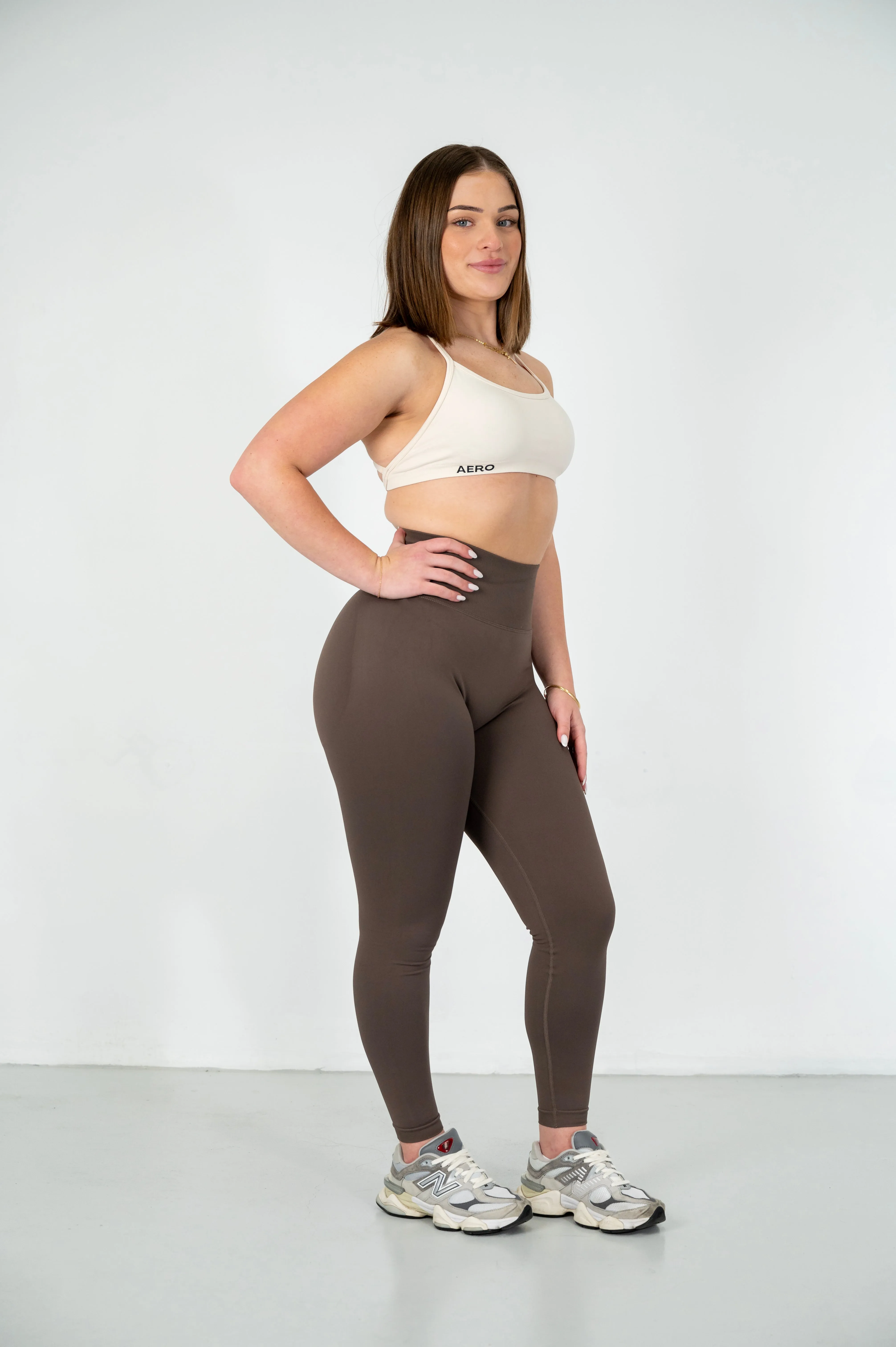 Khaki Contour Leggings