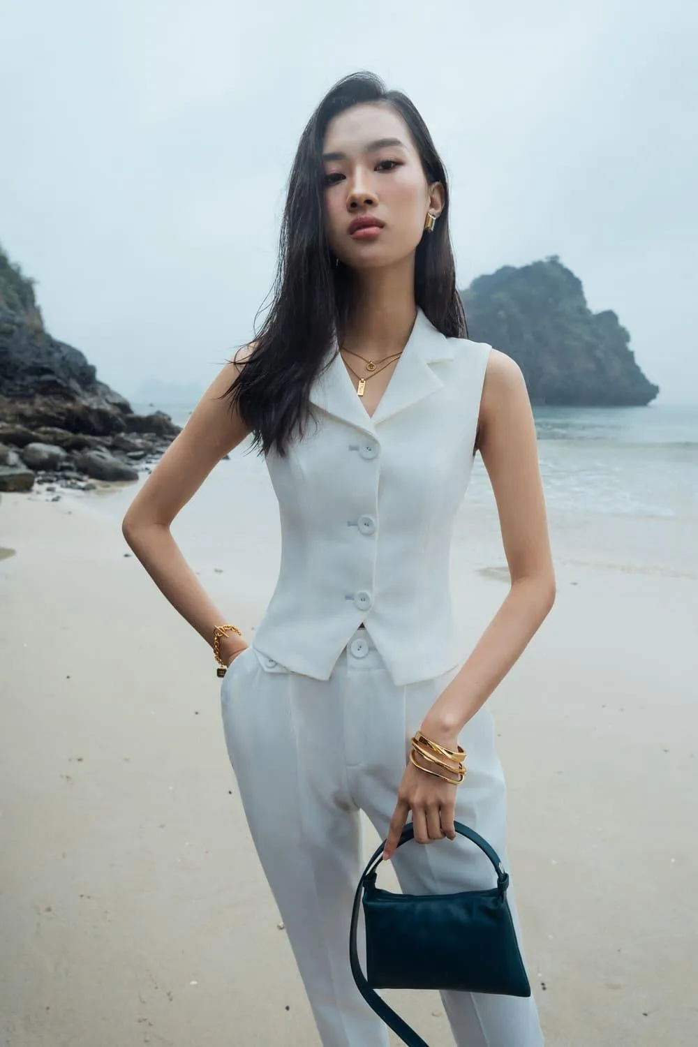 Laise Cropped Trousers