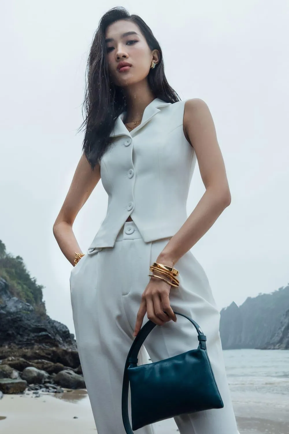 Laise Cropped Trousers