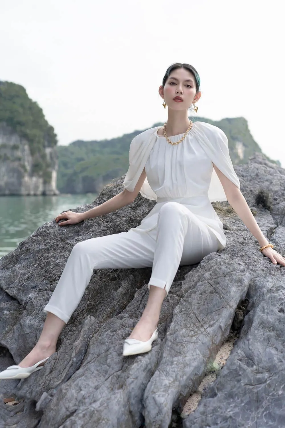 Laise Cropped Trousers