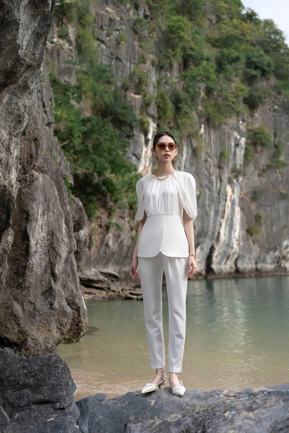 Laise Cropped Trousers