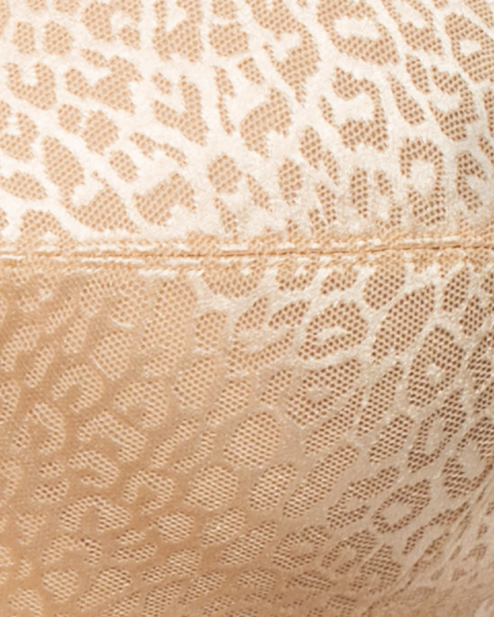 Leopard & Microfiber Brief | Nude