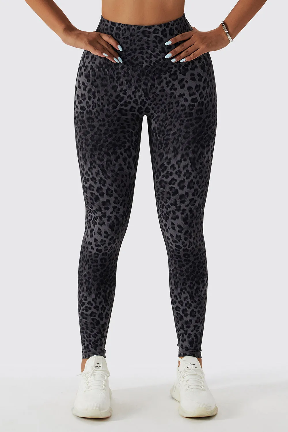 Leopard Seamless Scrunch Leggings