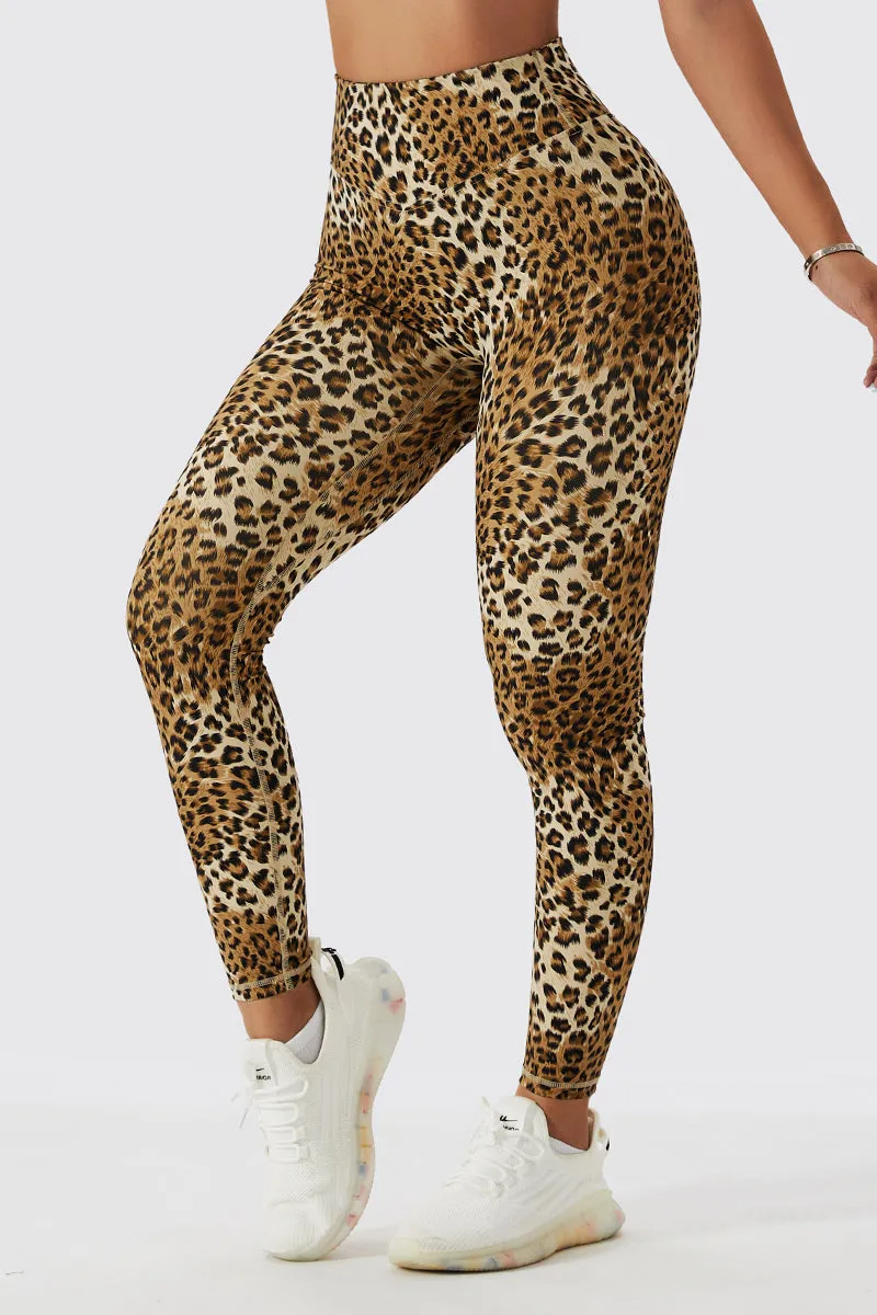 Leopard Seamless Scrunch Leggings