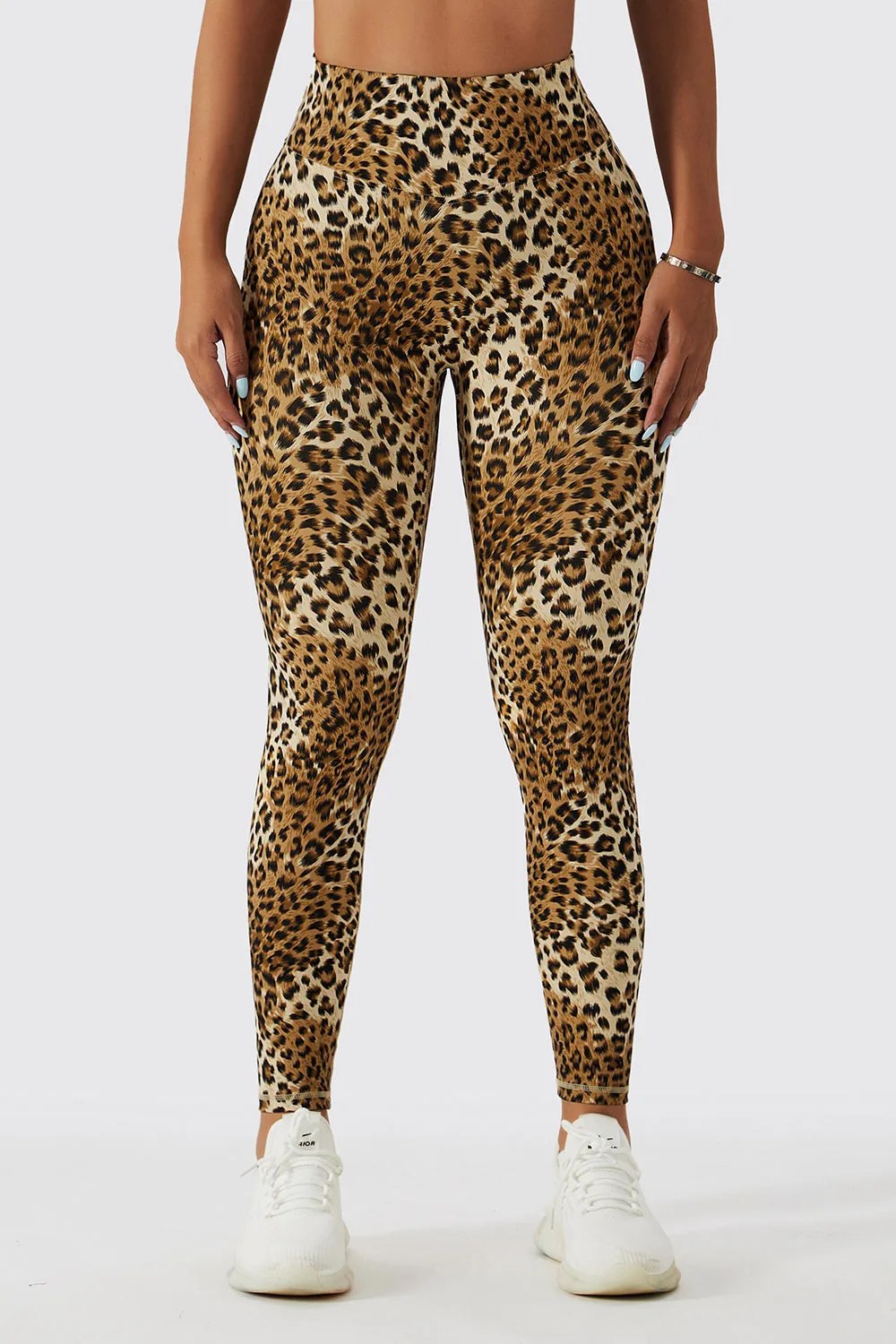 Leopard Seamless Scrunch Leggings