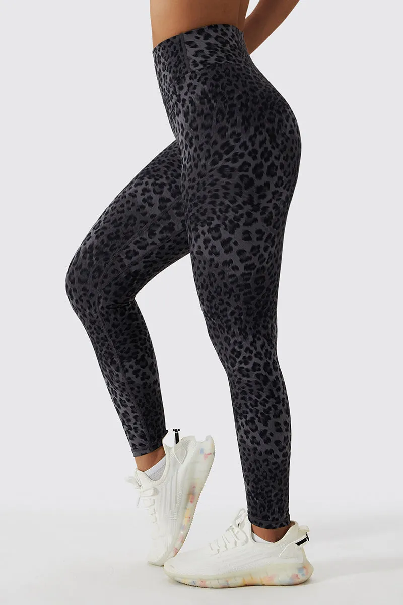 Leopard Seamless Scrunch Leggings