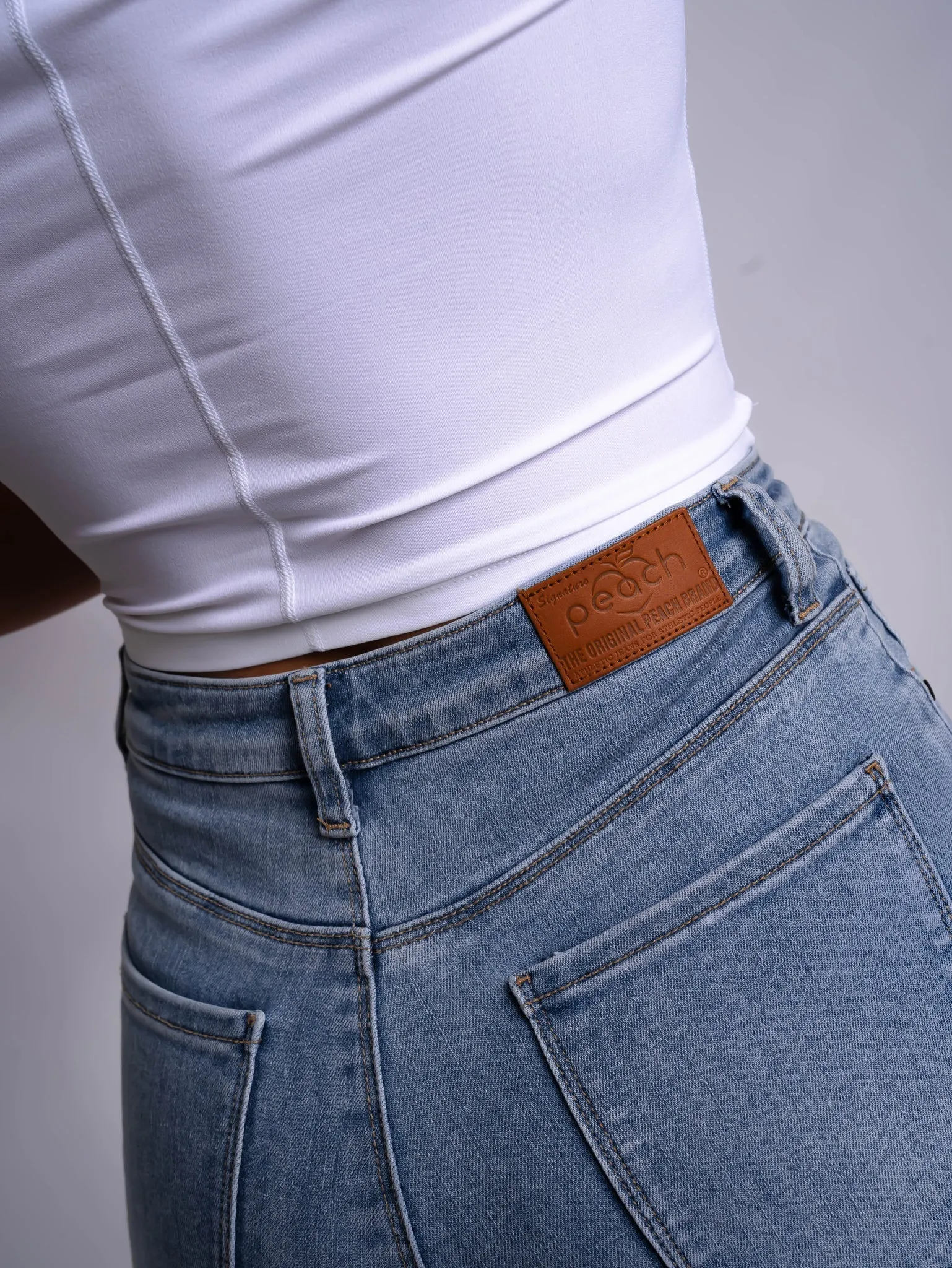 Light Blue Flared Jeans