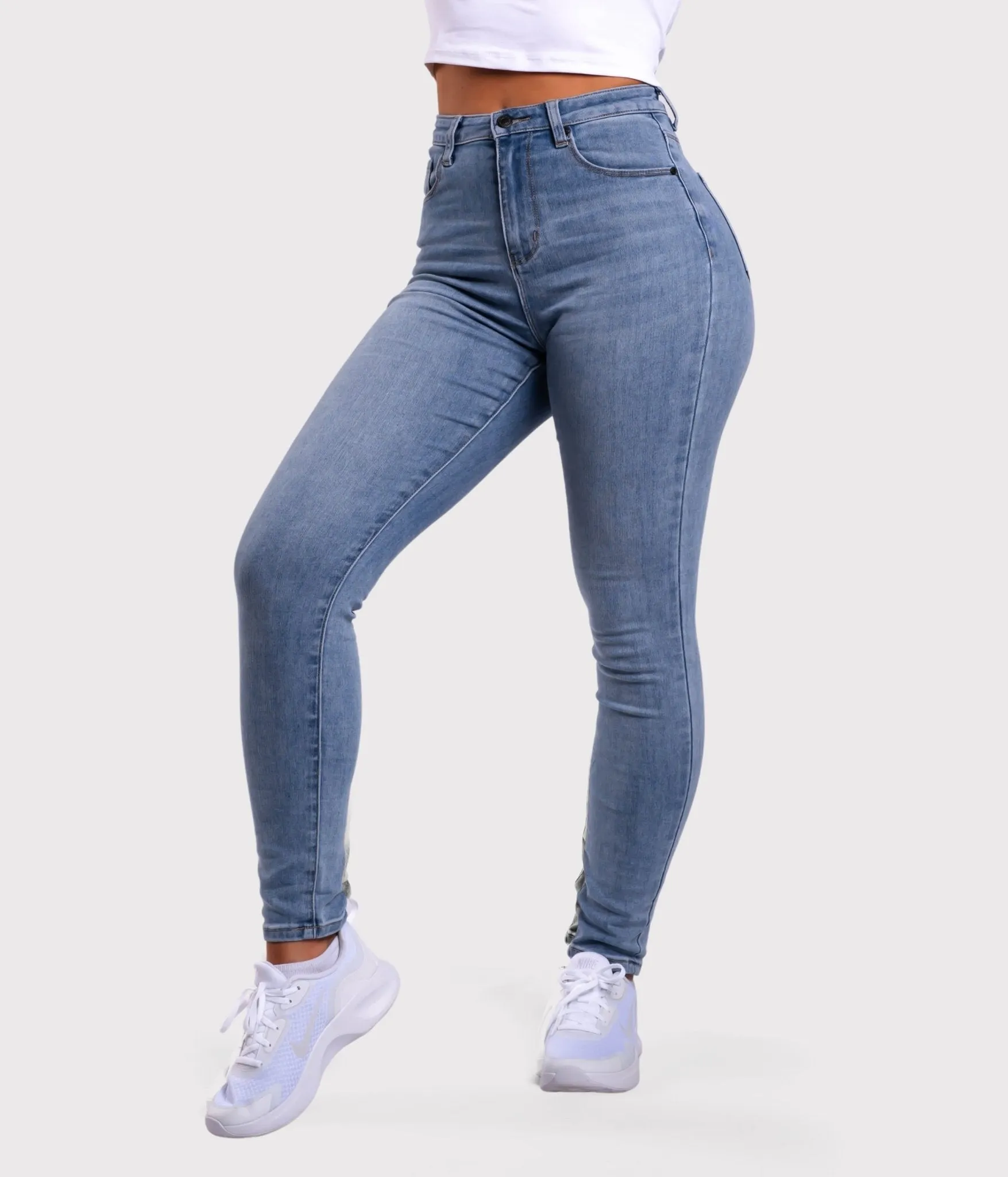 Light Blue Skinny Jeans