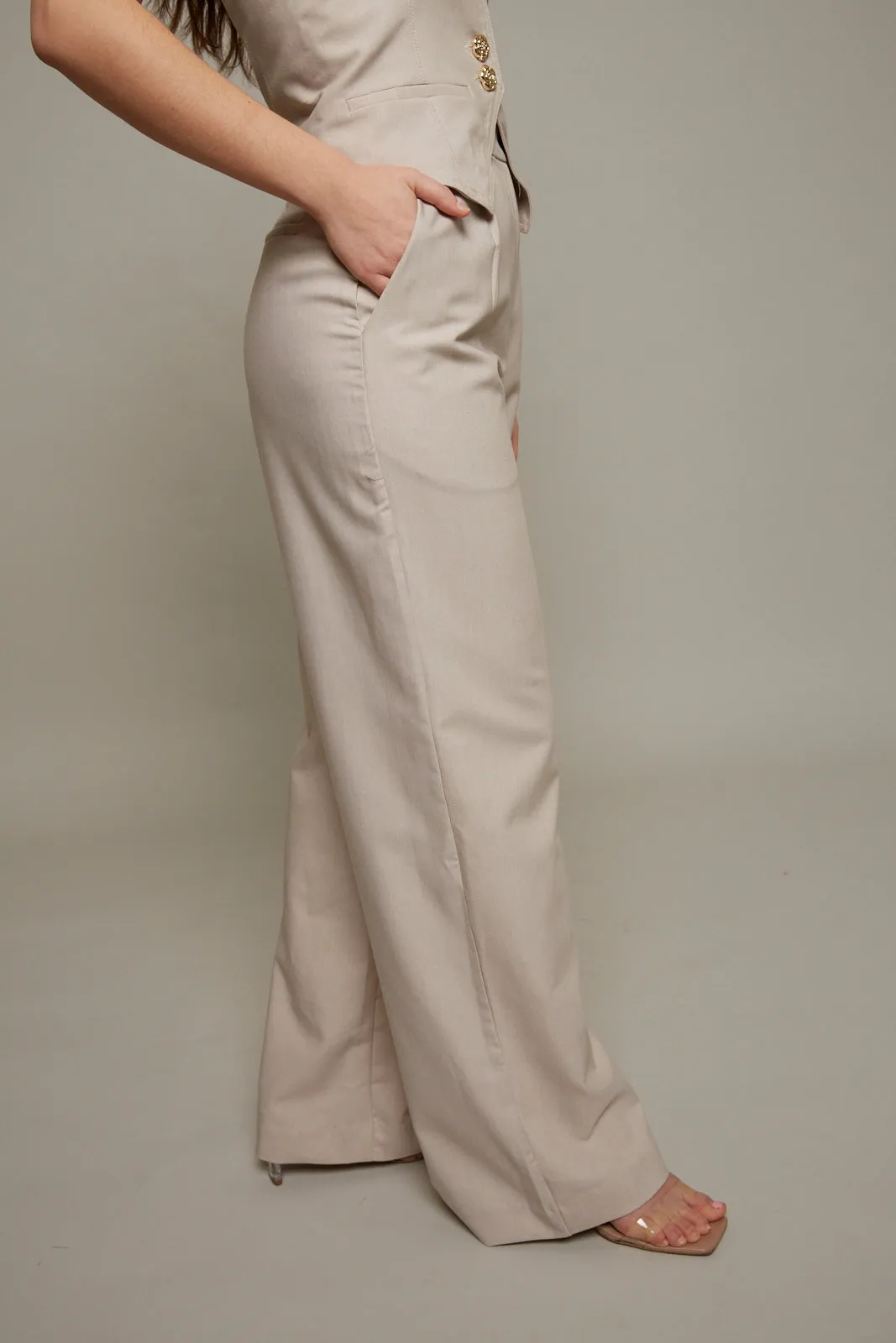Paisley Wide Leg Trousers