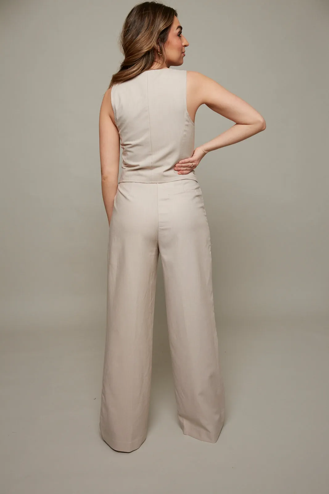 Paisley Wide Leg Trousers