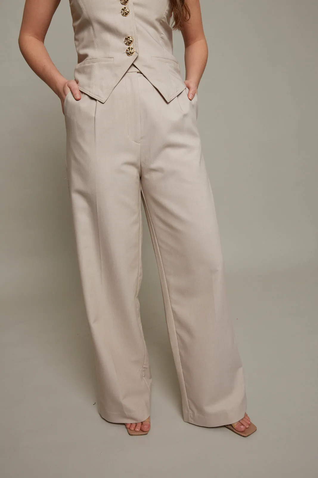 Paisley Wide Leg Trousers