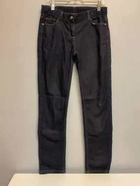 Petit Bateau Size 12 Blue Denim Big Girls Jeans