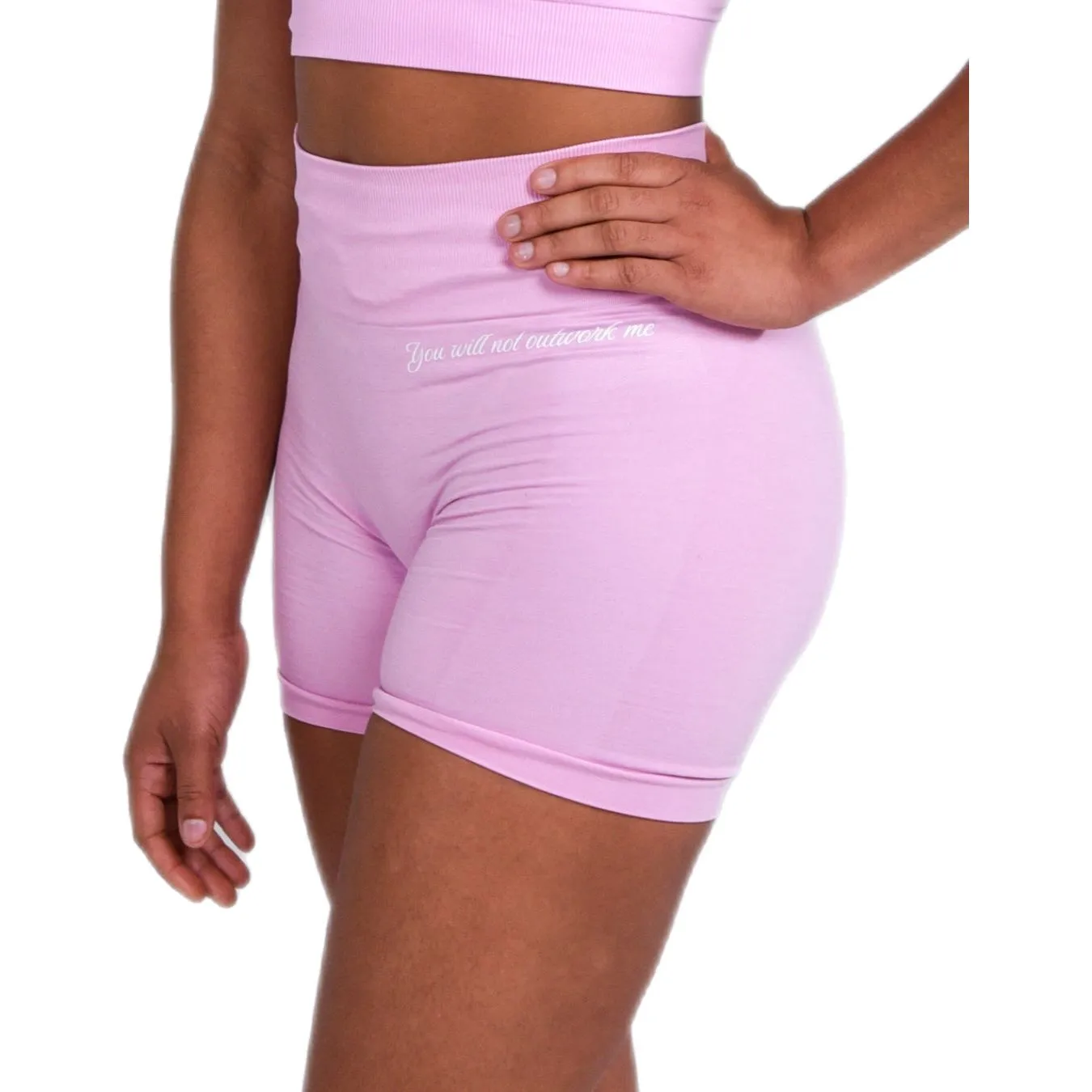Pink Blossom Seamless Shorts
