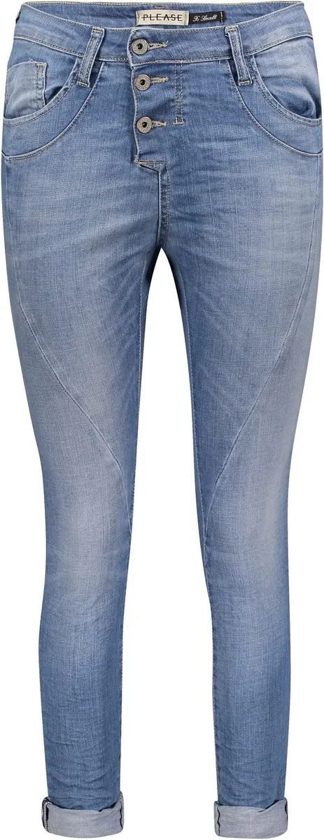 Please Jeans P78A BQ2EOT 1670 blu denim