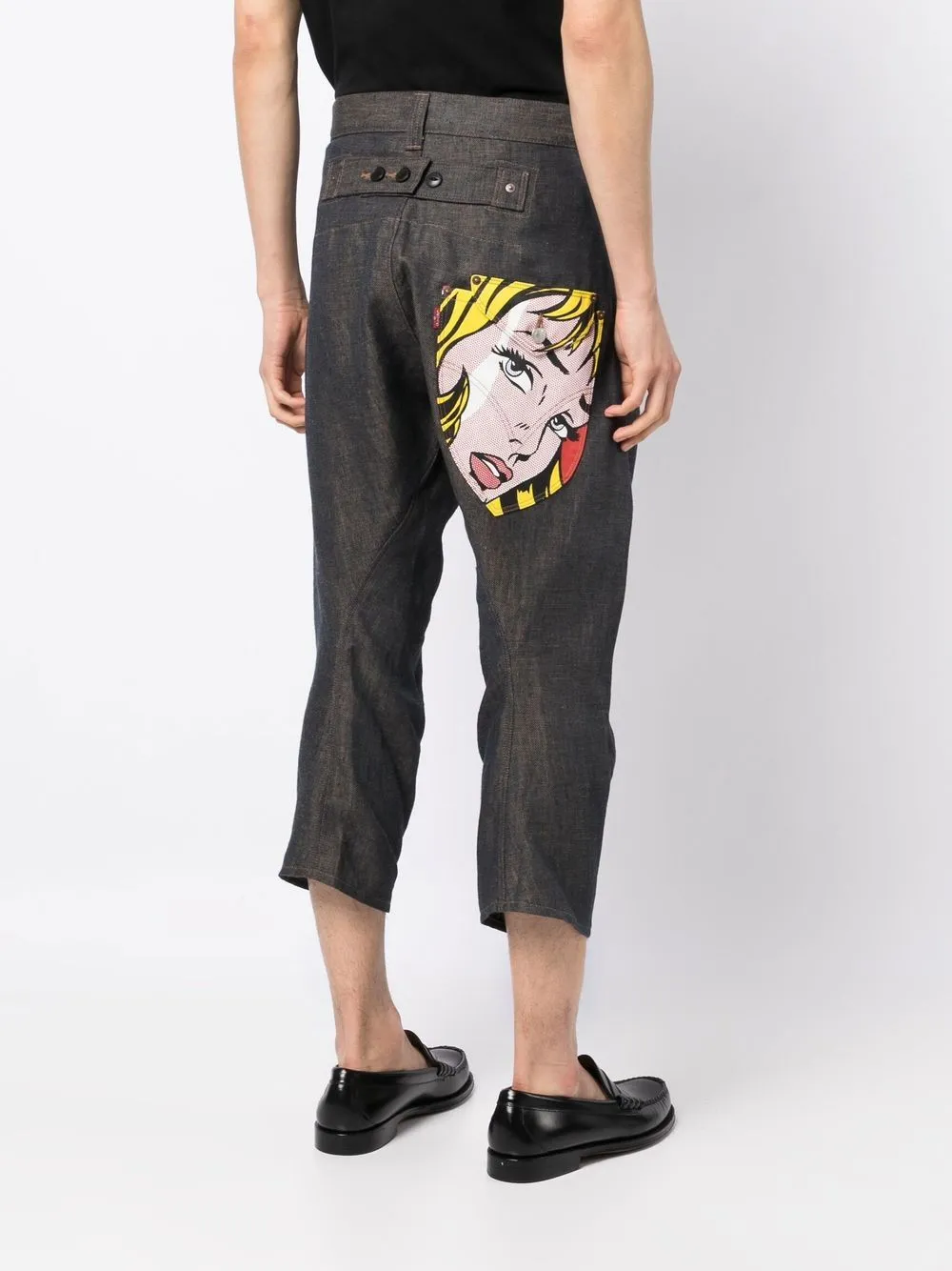 Pop Art Cropped Trousers