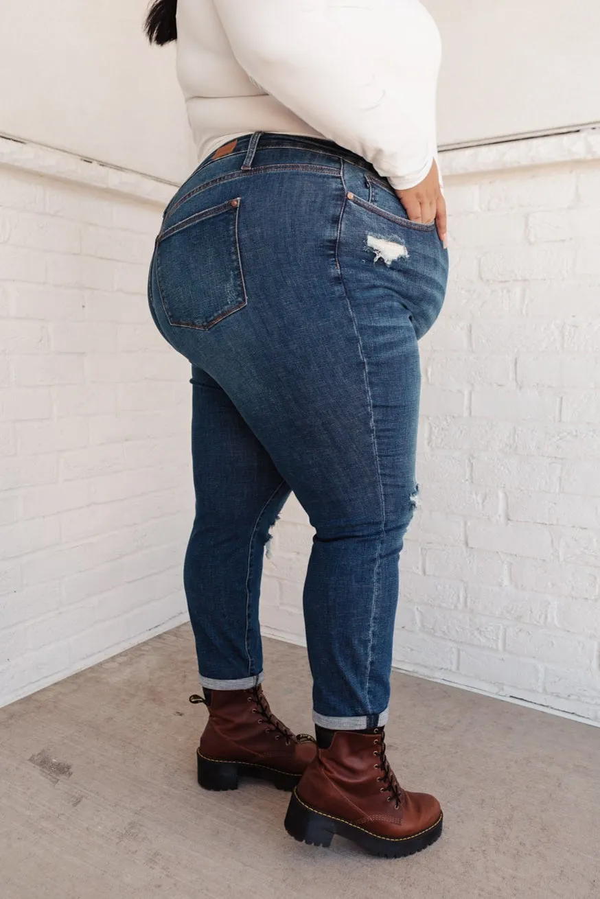 RACK SALE Mid-Rise Thermal Boyfriend Jeans - SZ 5