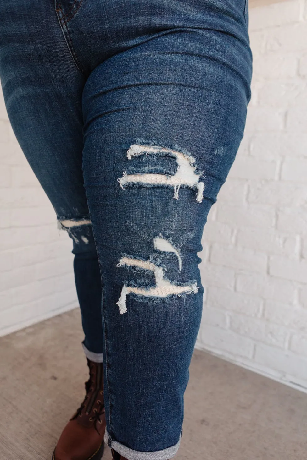 RACK SALE Mid-Rise Thermal Boyfriend Jeans - SZ 5