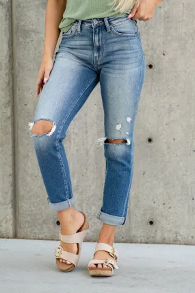 Renton High Rise Slim Straight