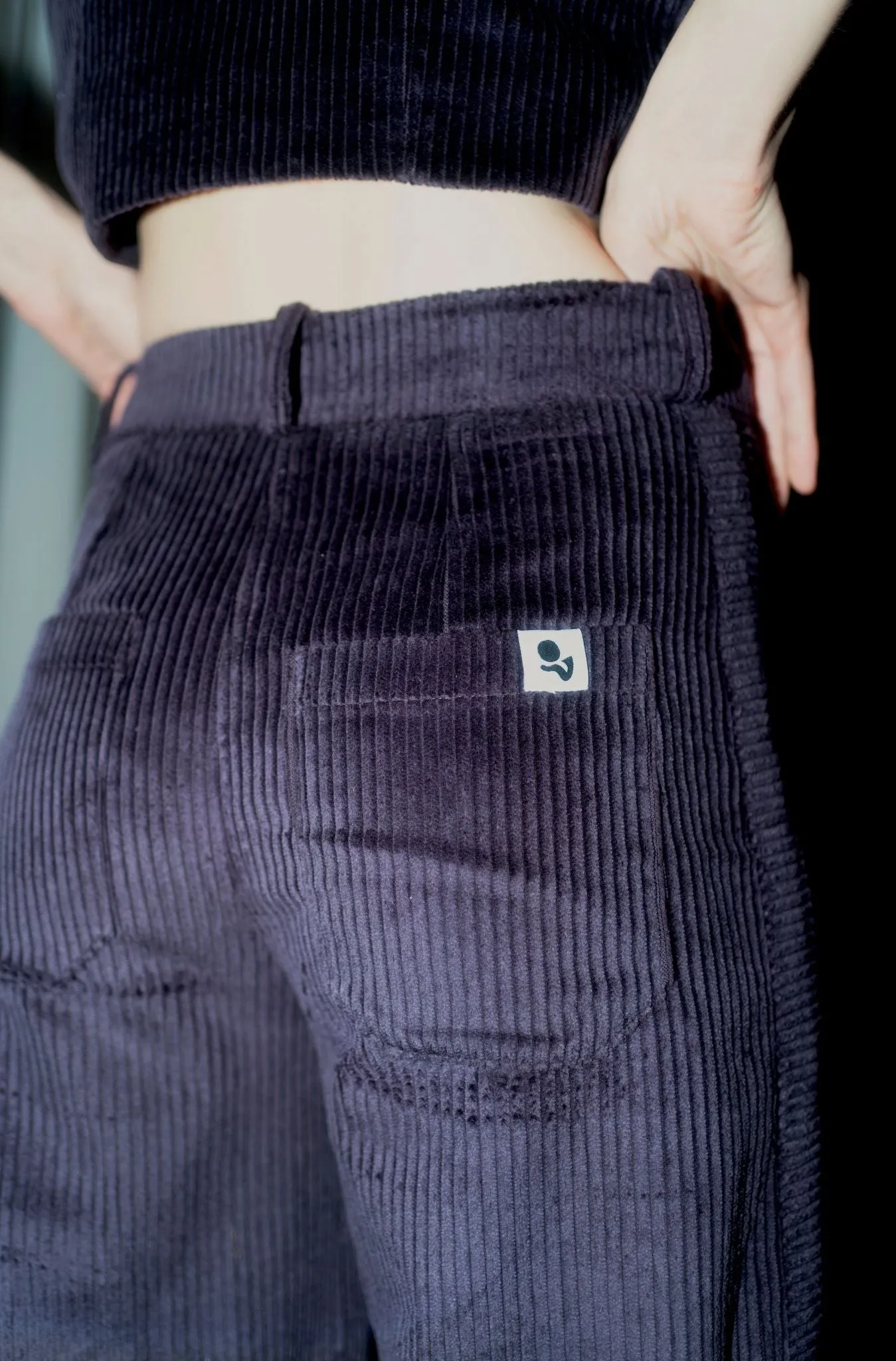 Side Kick Trousers - Plum