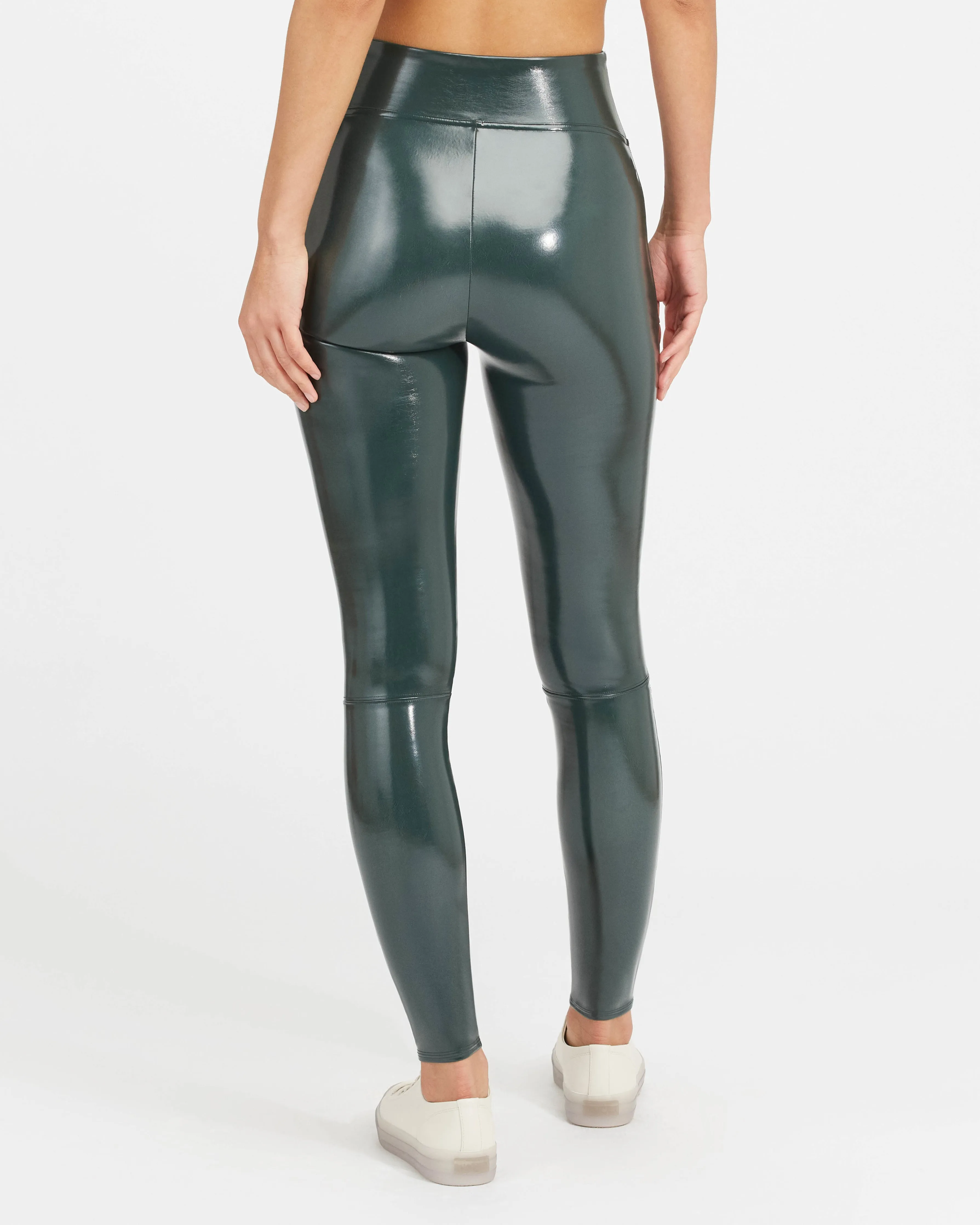 SPANXshape™ Faux Leather Patent Leggings