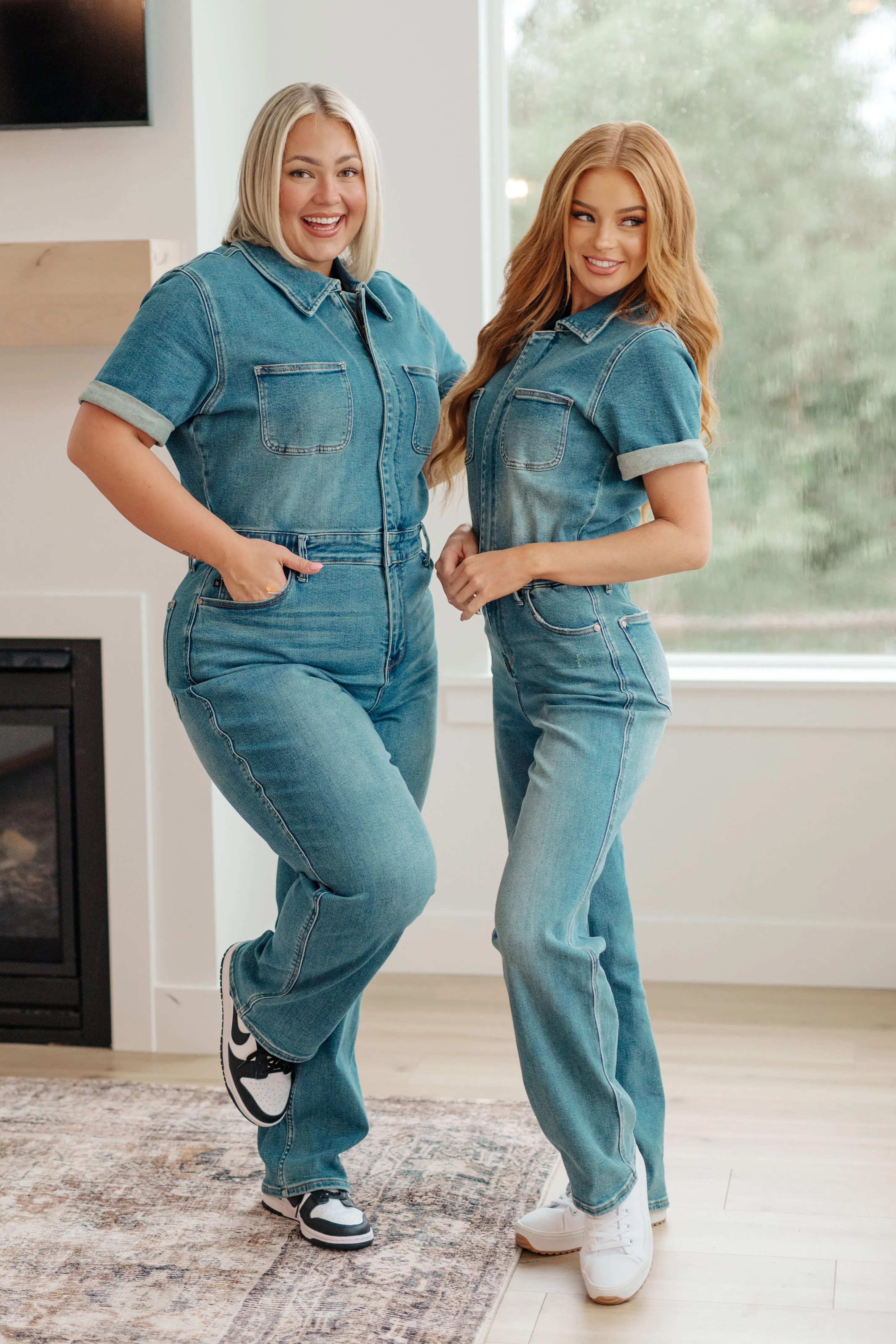 Sylvia Denim Jumpsuit
