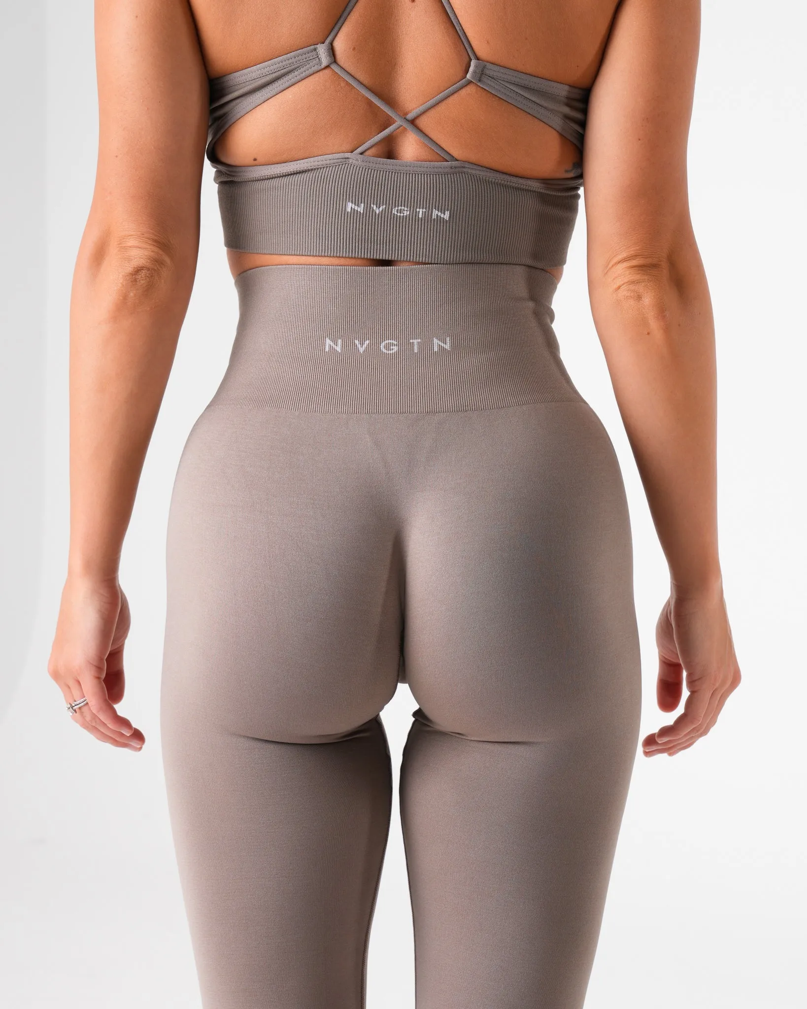 Taupe Shape Seamless Leggings