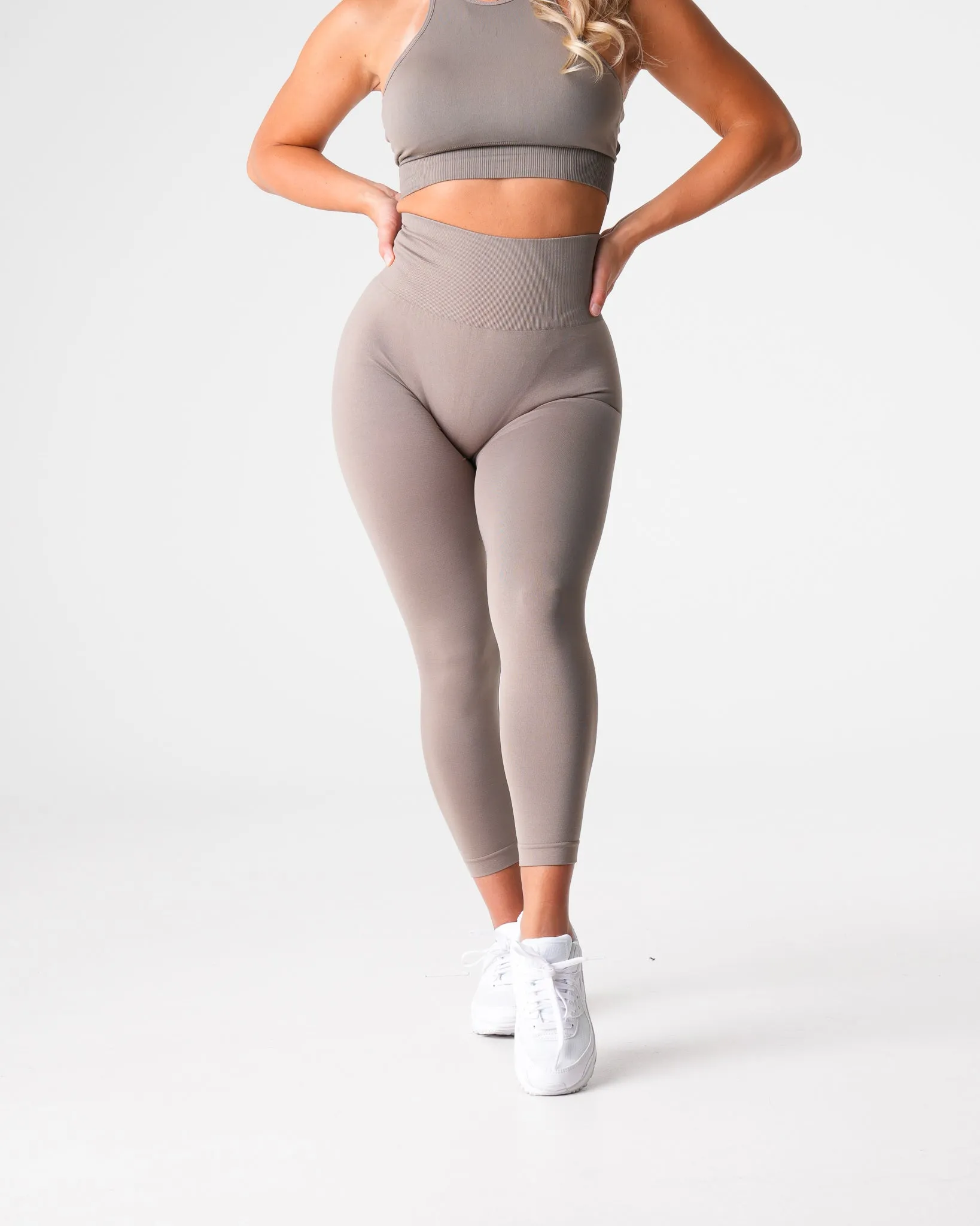 Taupe Shape Seamless Leggings