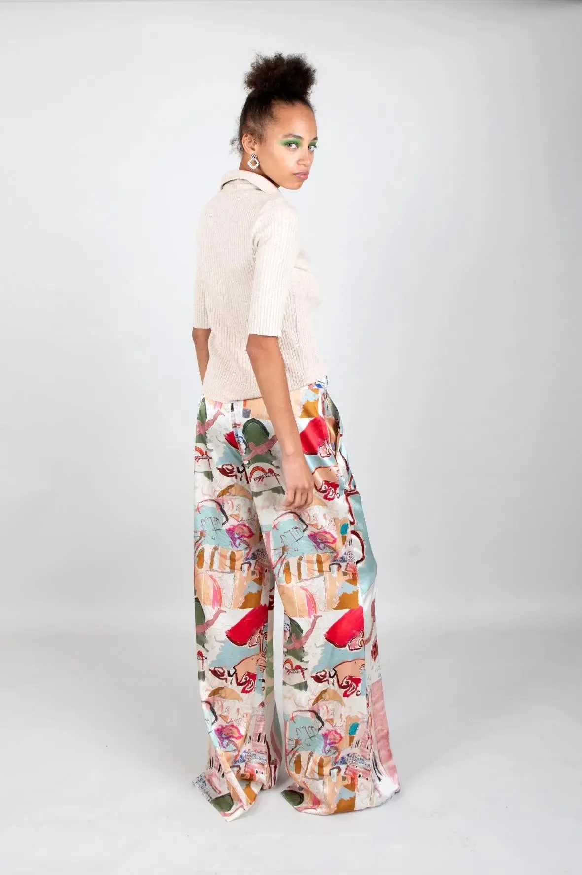 Wide Leg Trousers / "Penelope"